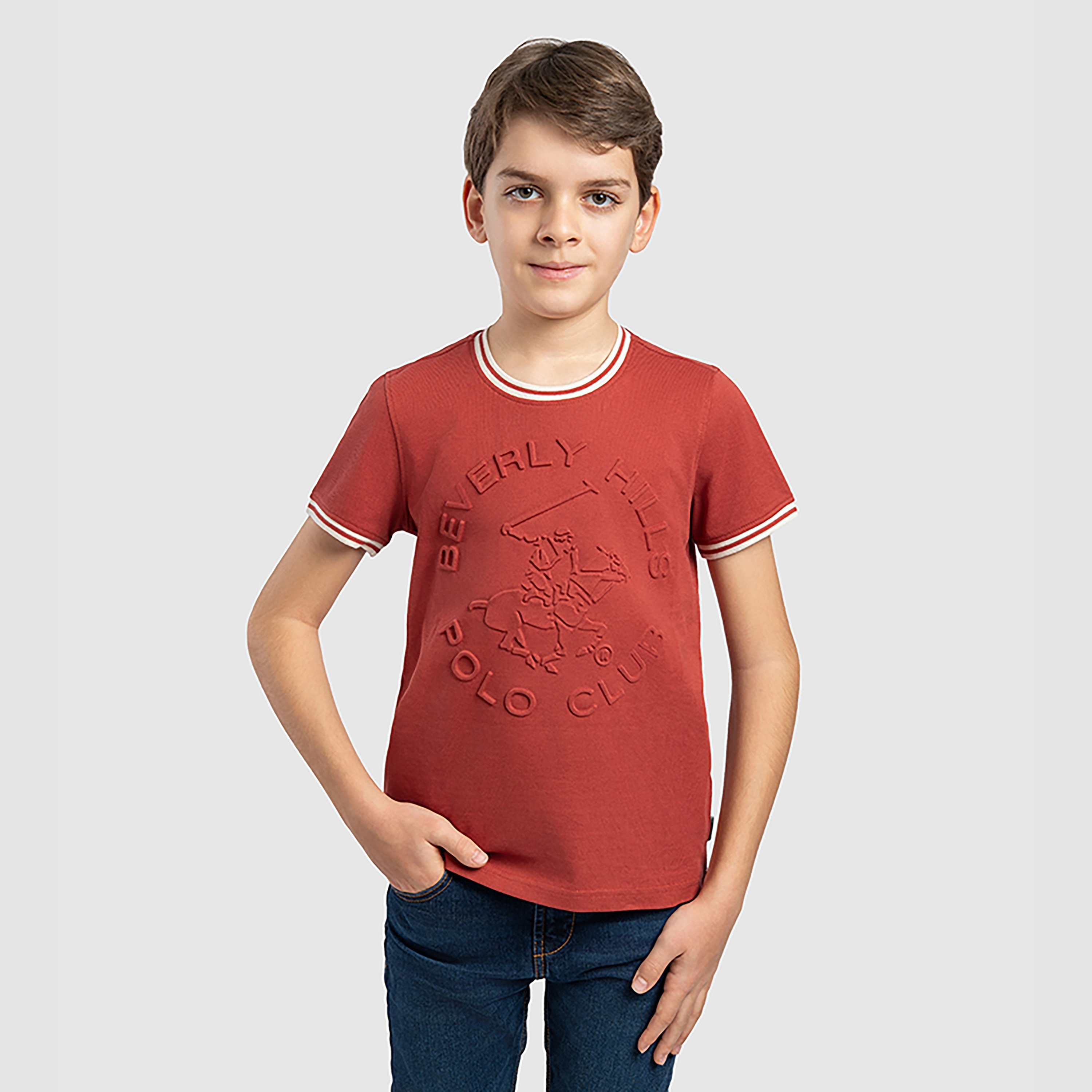 تي شيرت منسوج بأكمام قصيرة من بيفرلي هيلز بولو كلوب-boys-clothing-tshirtsandpolos-image-1