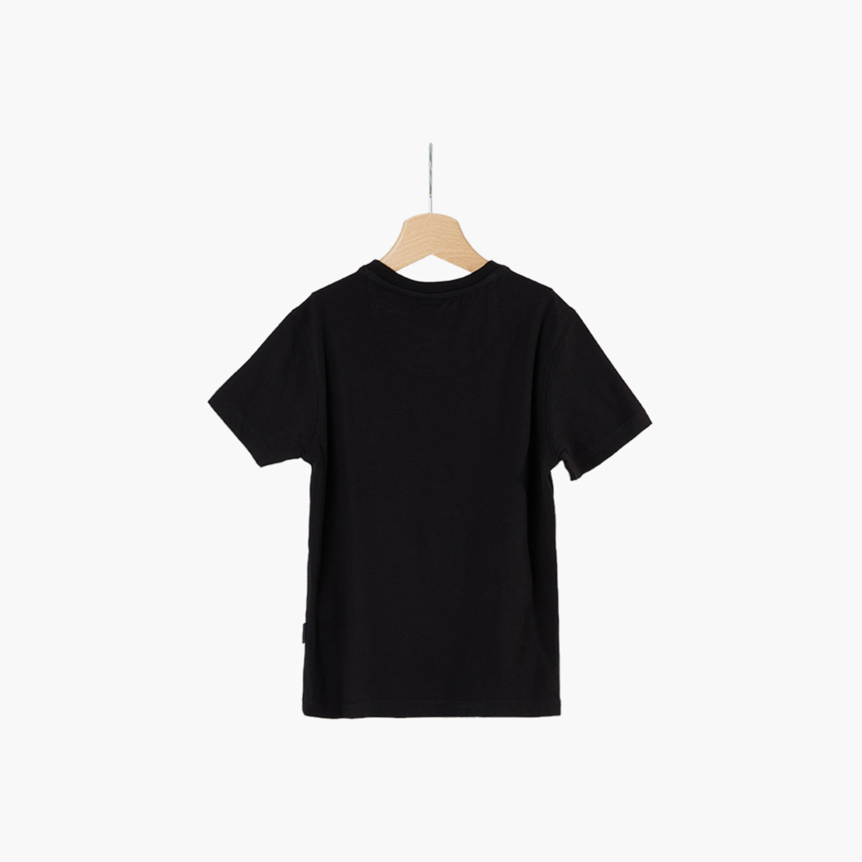 Beverly Hills Polo Club Logo Embroidered T-shirt with Short Sleeves-boys-clothing-schoolwear-tshirtsandpolos-image-2