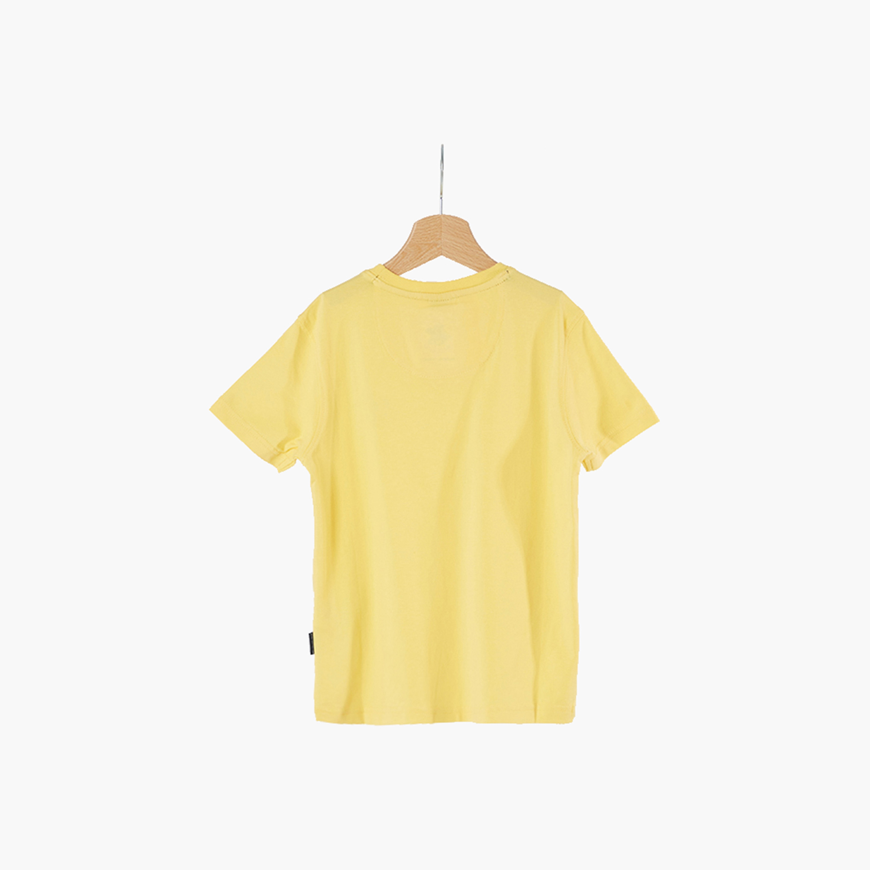 Beverly Hills Polo Club Logo Embroidered T-shirt with Short Sleeves-boys-clothing-schoolwear-tshirtsandpolos-image-2