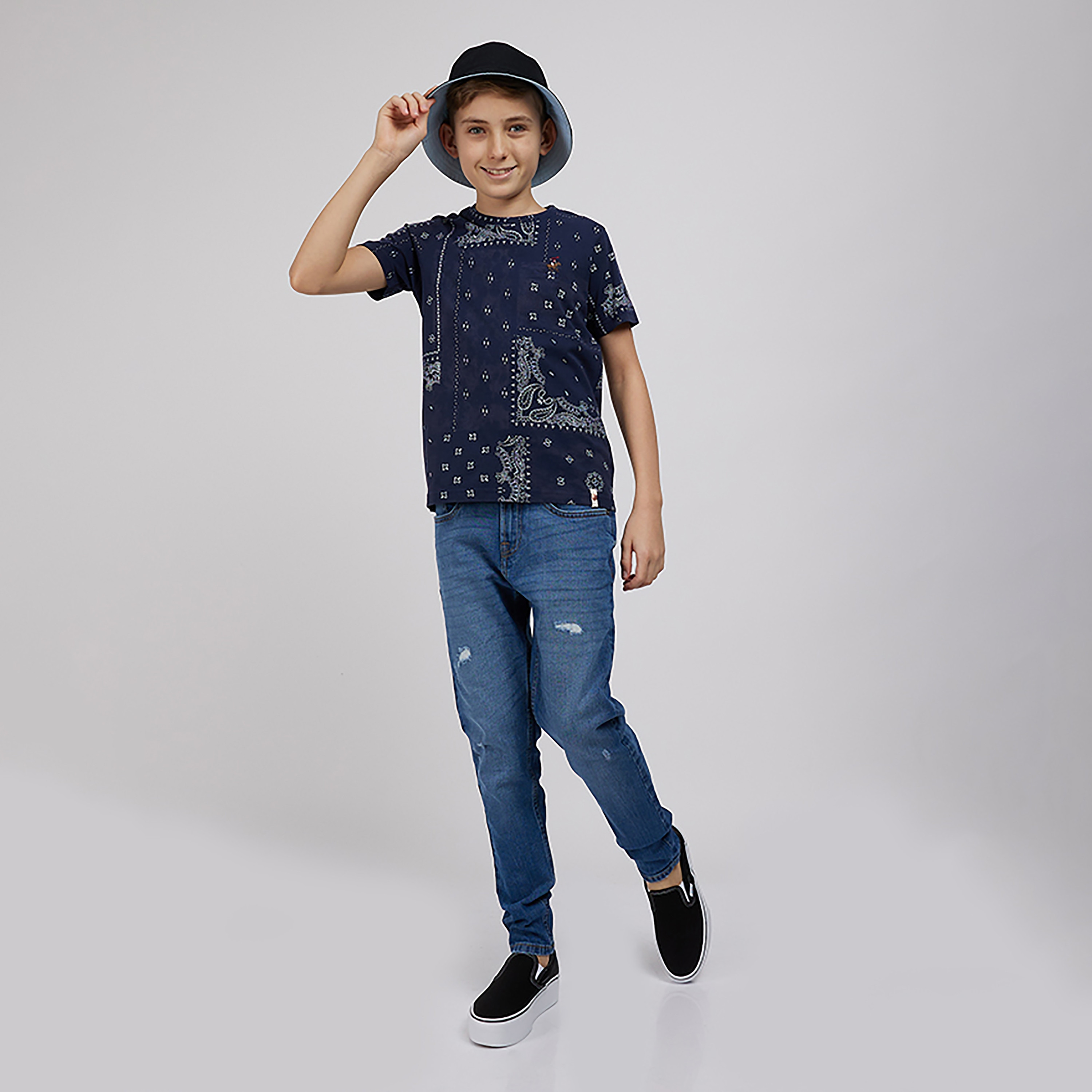 تي شيرت مطبوع برقبة دائرية من بيفيرلي هيلز بولو كلوب-boys-clothing-tshirtsandpolos-image-4