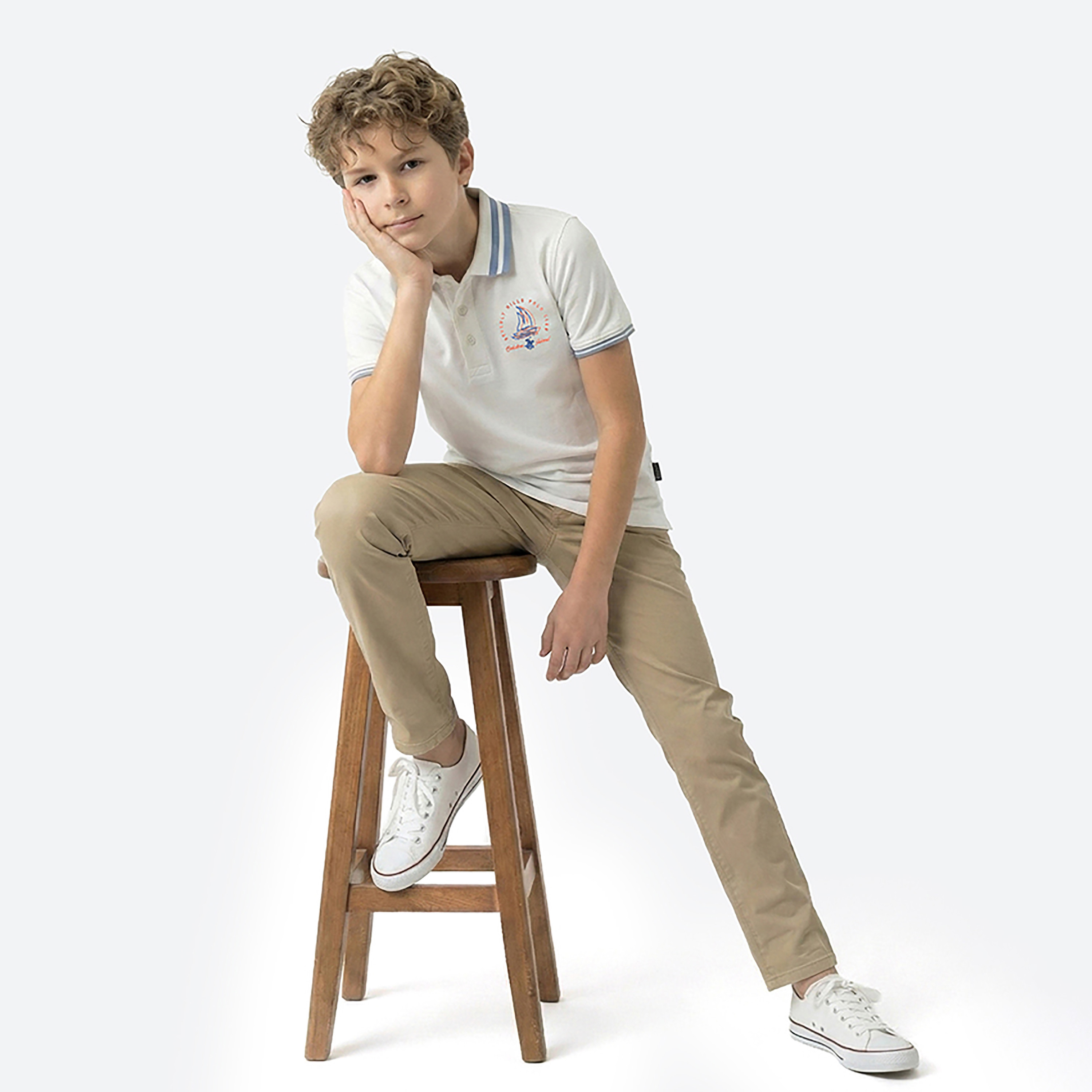 Beverly Hills Polo Club Collared Printed Short Sleeves T-Shirt-baby-boys-clothing-tshirtsandpolos-image-4