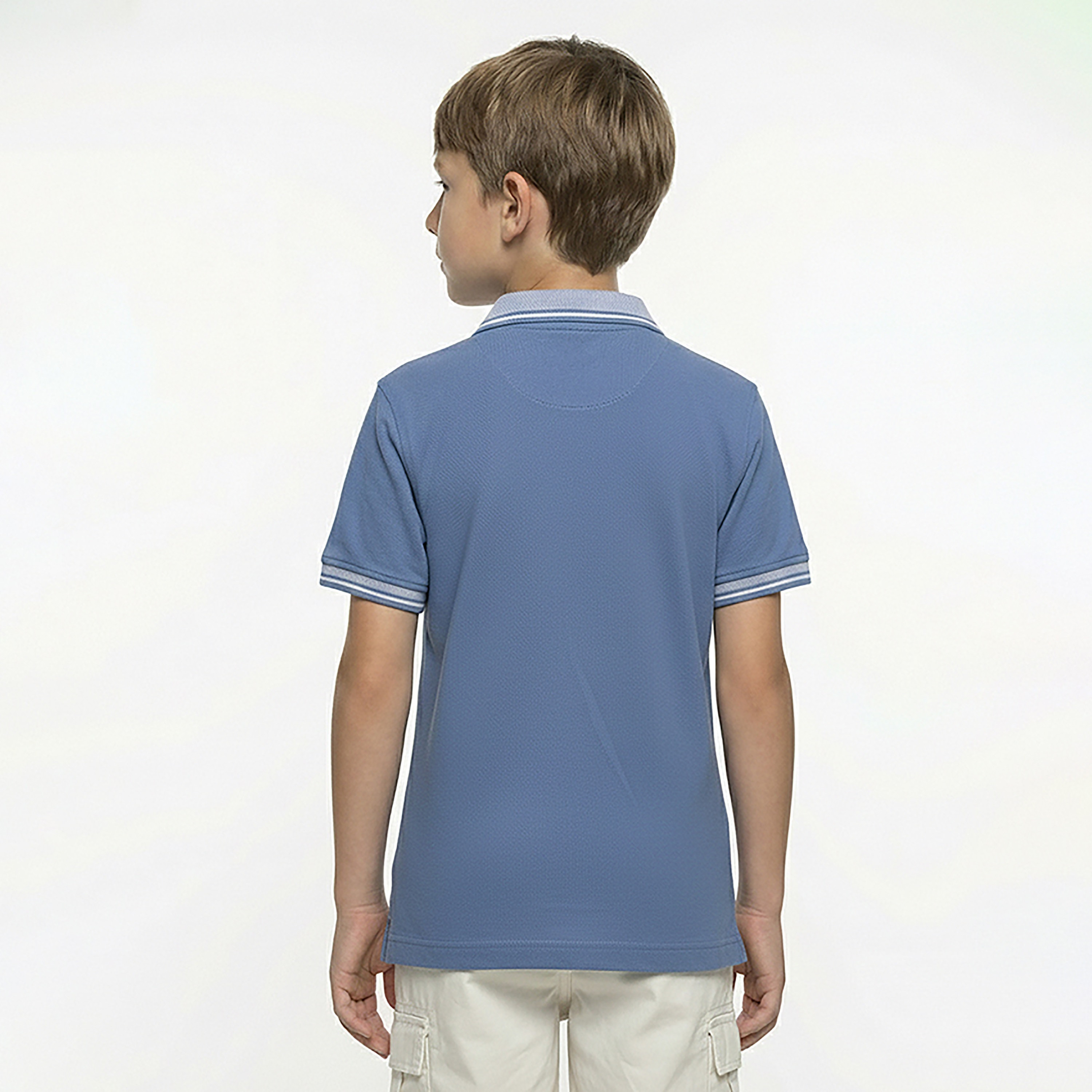 Beverly Hills Polo Club Collared Solid Short Sleeves T-Shirt-baby-boys-clothing-tshirtsandpolos-image-3