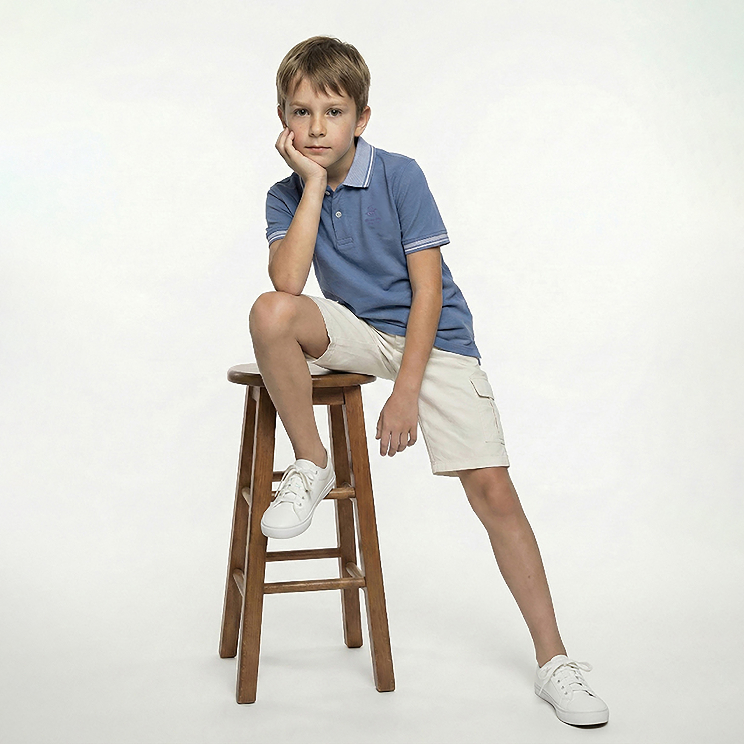 Beverly Hills Polo Club Collared Solid Short Sleeves T-Shirt-baby-boys-clothing-tshirtsandpolos-image-4