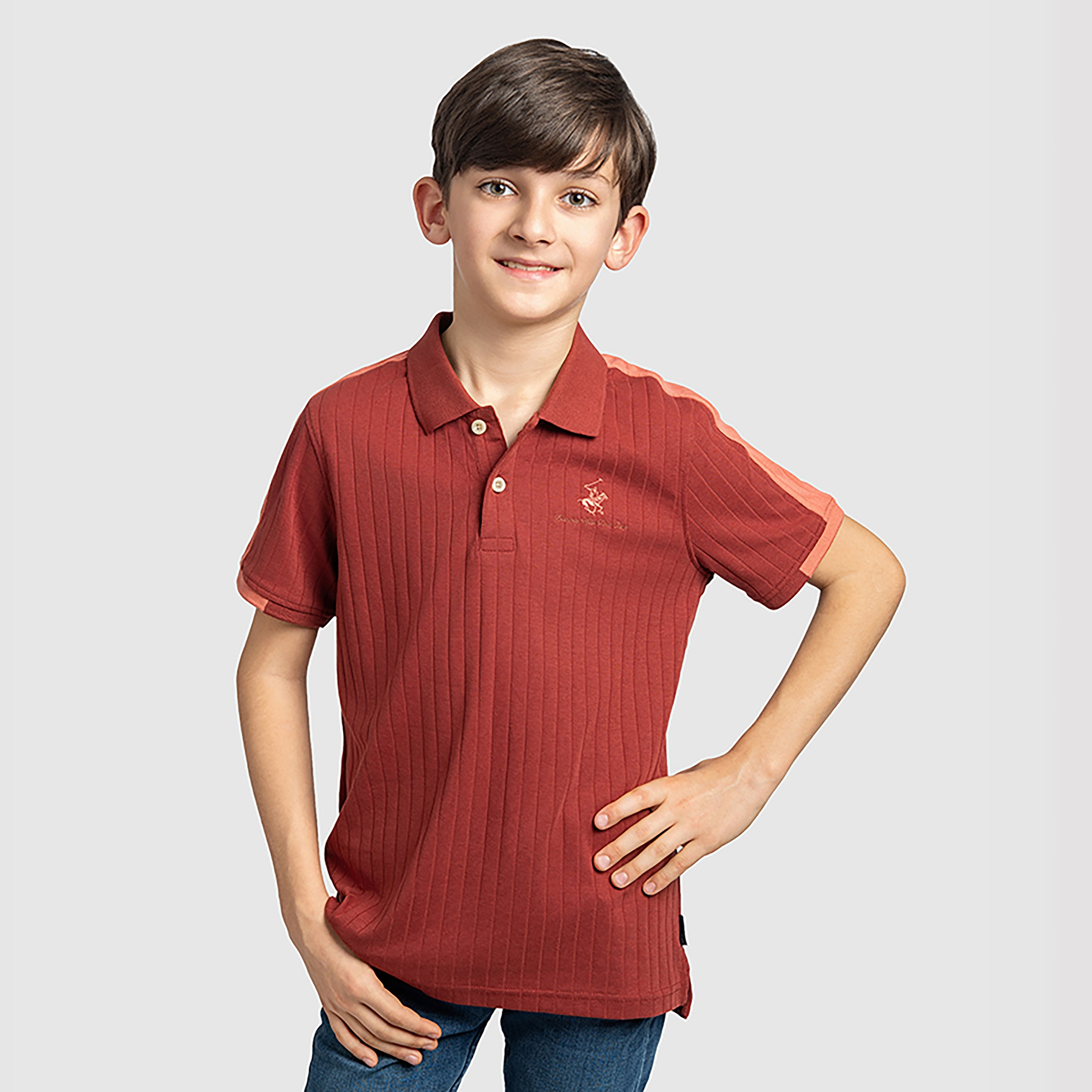 Beverly Hills Polo Club Stripes Short Sleeves T-Shirt-boys-clothing-tshirtsandpolos-image-1