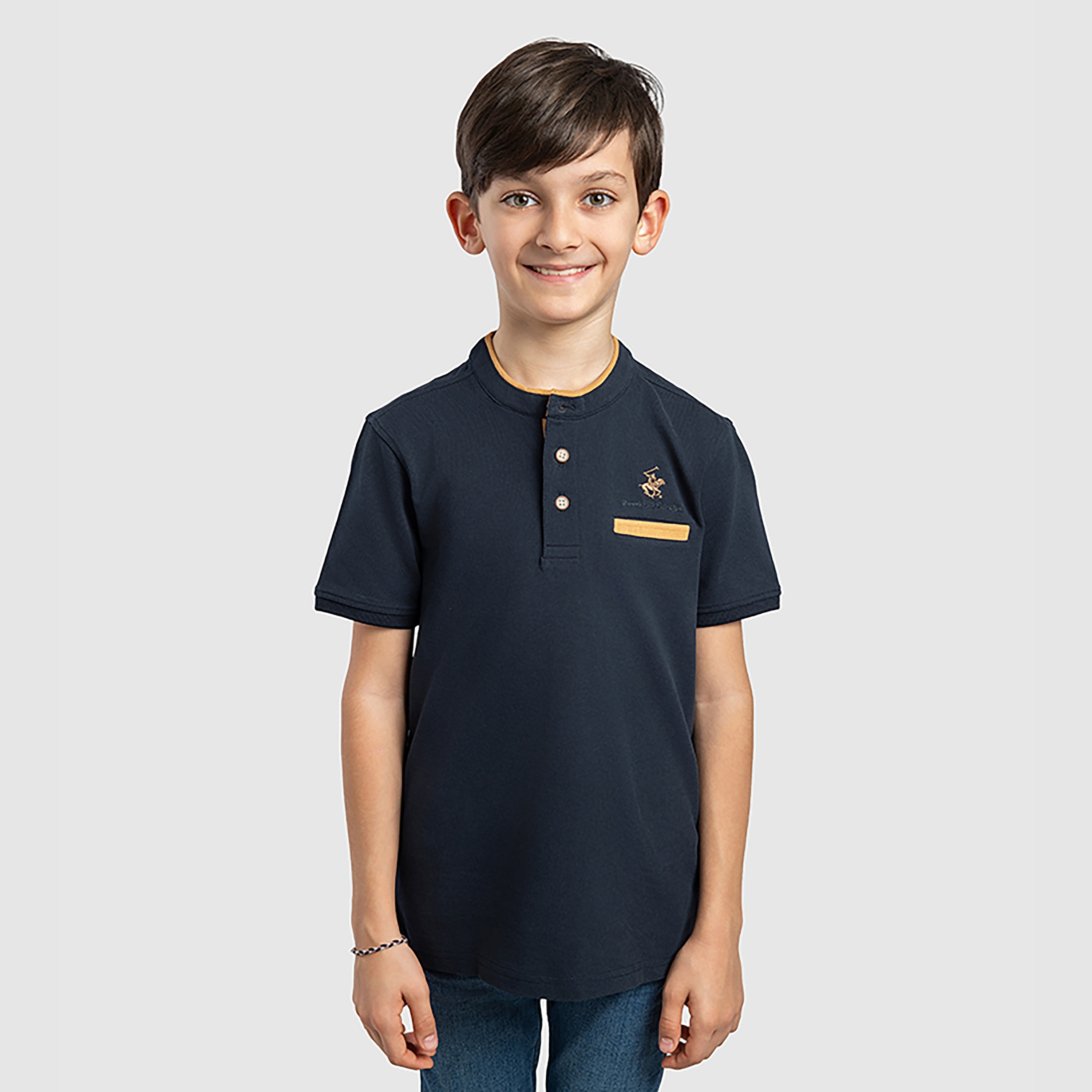 تي شيرت سادة بأكمام قصيرة  من بيفرلي هيلز بولو كلوب-boys-clothing-tshirtsandpolos-image-5