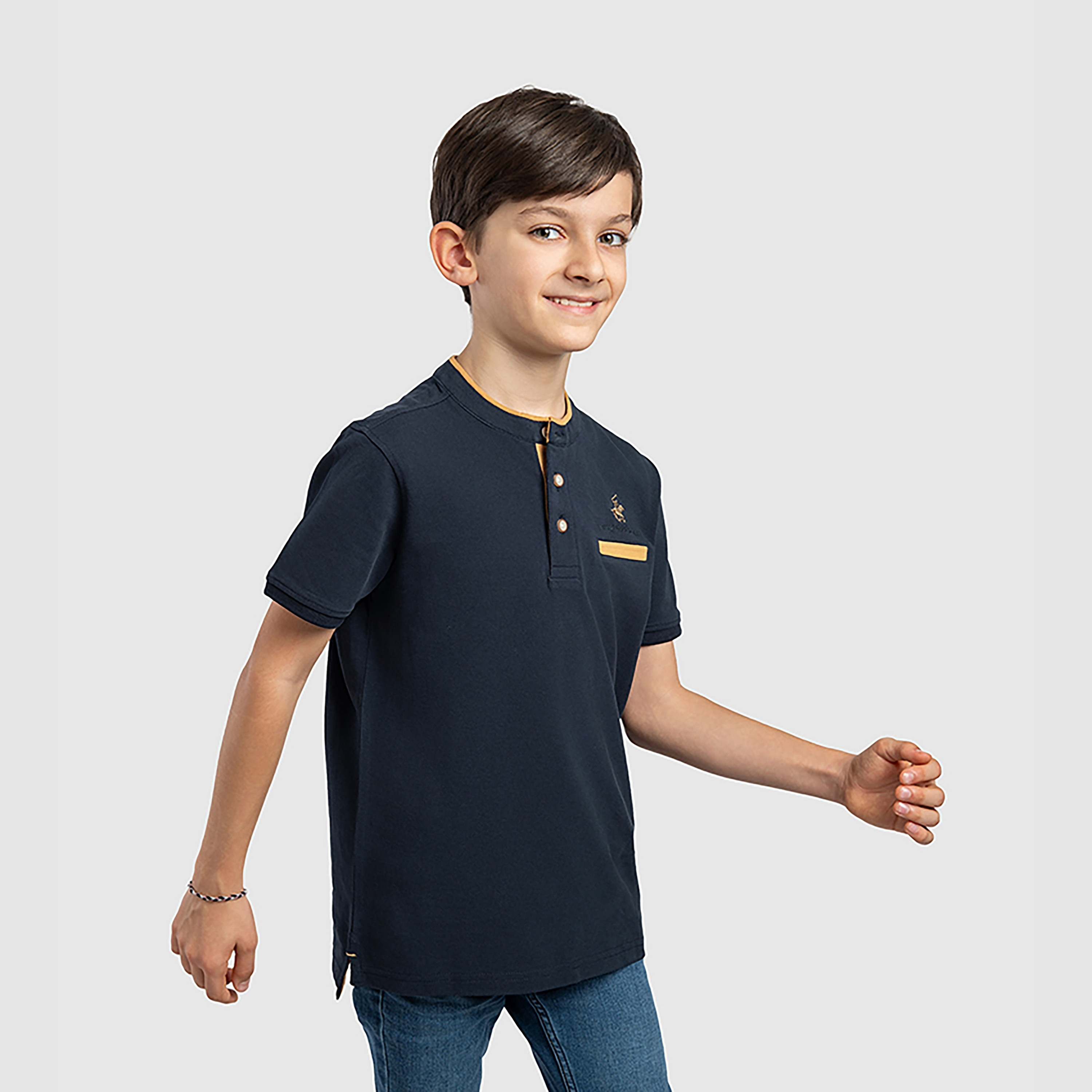 تي شيرت سادة بأكمام قصيرة  من بيفرلي هيلز بولو كلوب-boys-clothing-tshirtsandpolos-image-7