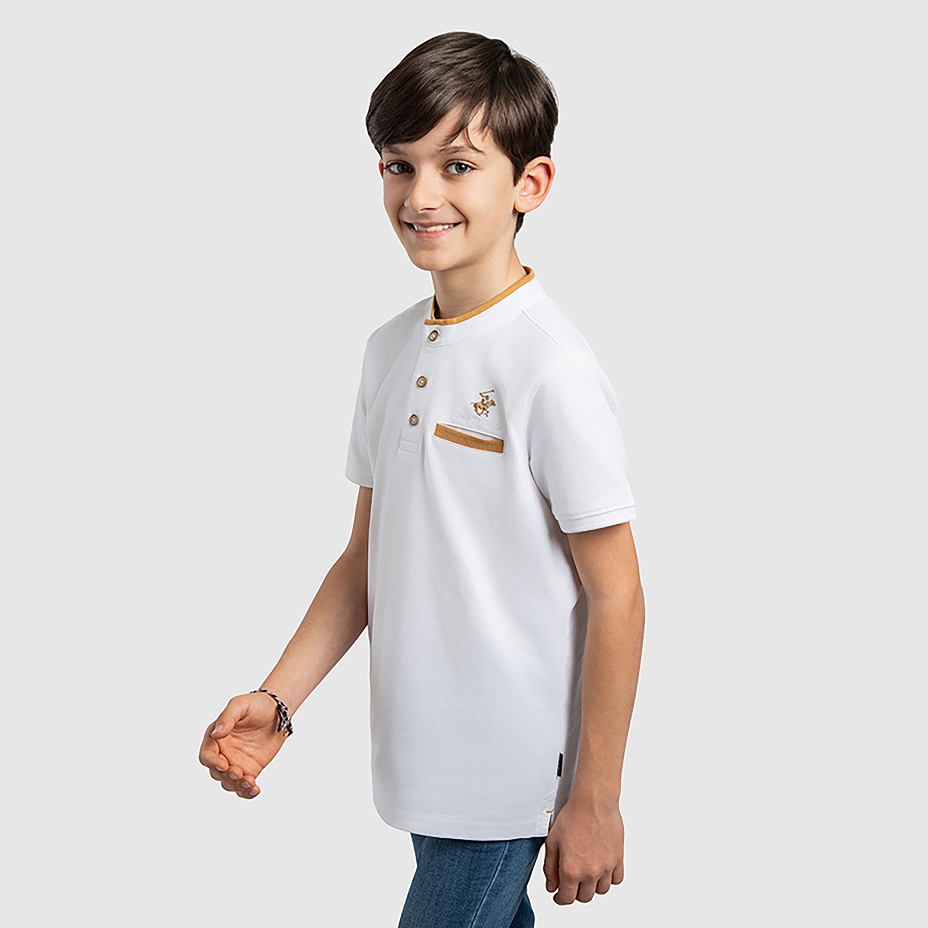 تي شيرت سادة بأكمام قصيرة  من بيفرلي هيلز بولو كلوب-boys-clothing-tshirtsandpolos-image-2