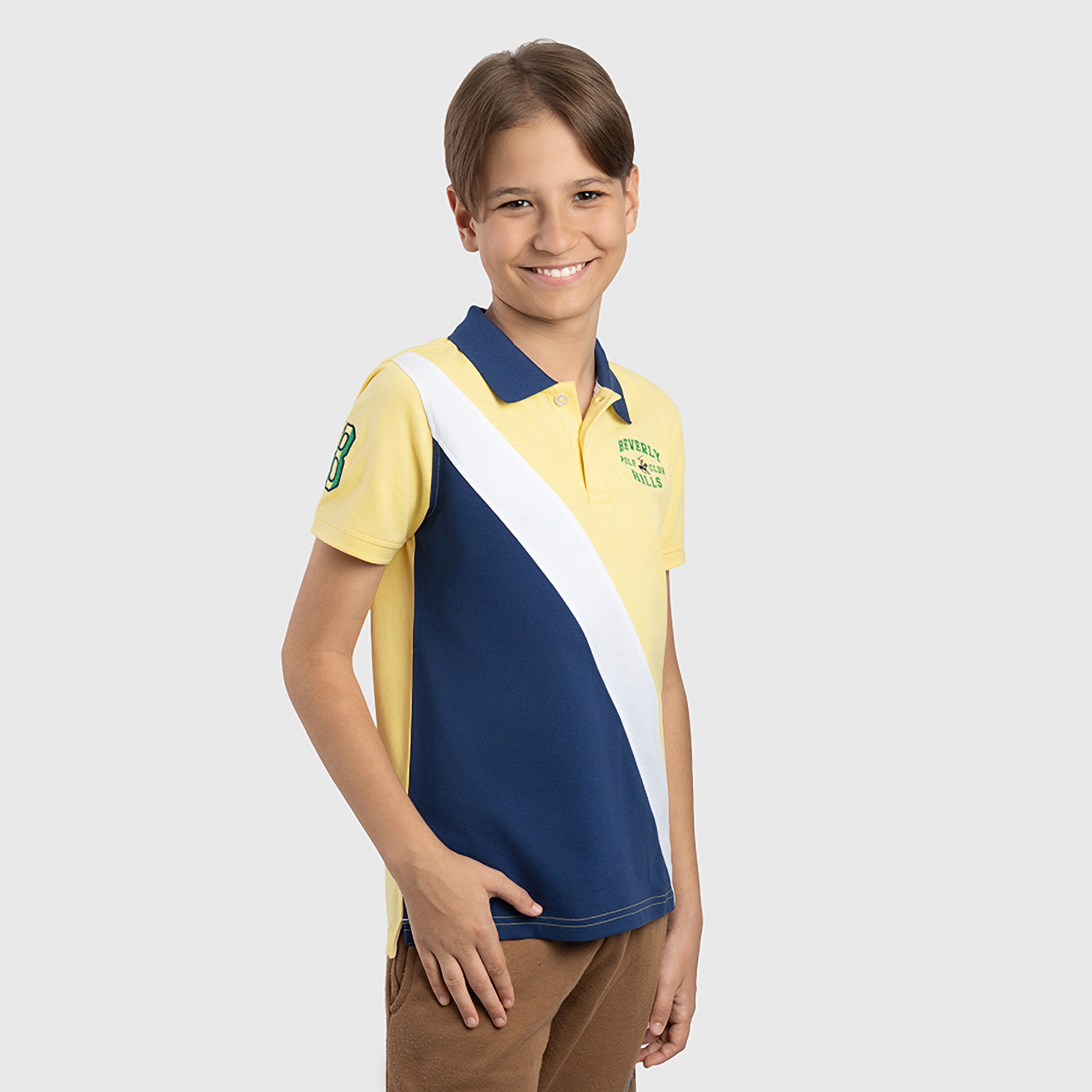 Beverly Hills Polo Club Colour Blocked Short Sleeves T-Shirt-boys-clothing-tshirtsandpolos-image-6