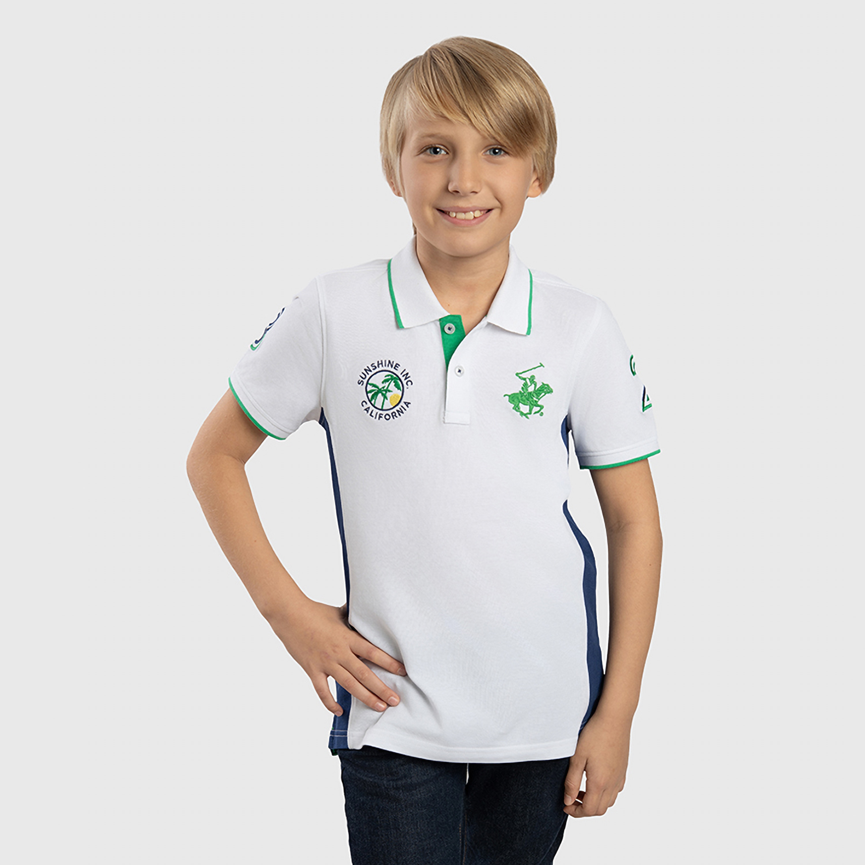 Beverly Hills Polo Club Colour Blocked Short Sleeves T-Shirt-boys-clothing-tshirtsandpolos-image-1