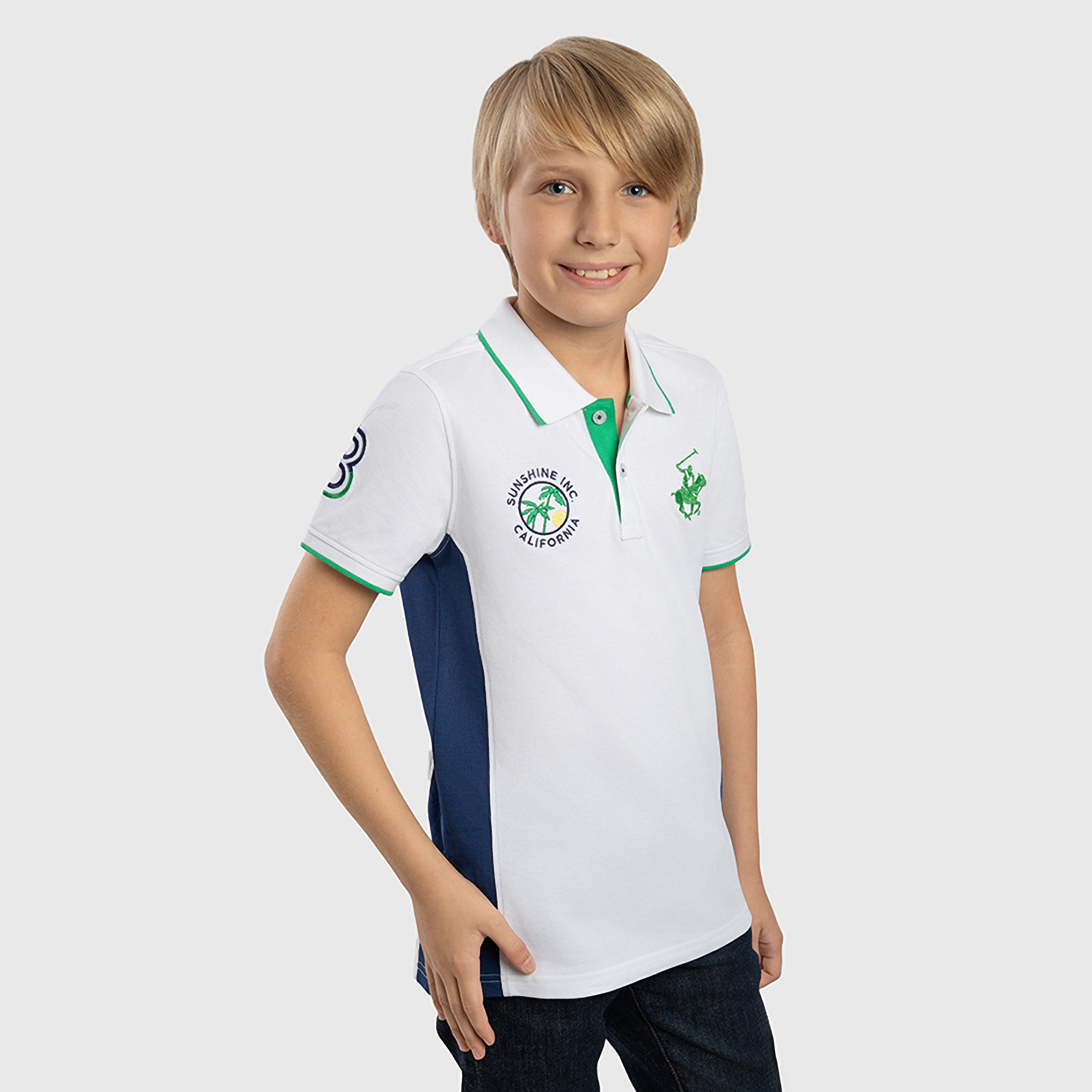 Beverly Hills Polo Club Colour Blocked Short Sleeves T-Shirt-boys-clothing-tshirtsandpolos-image-2