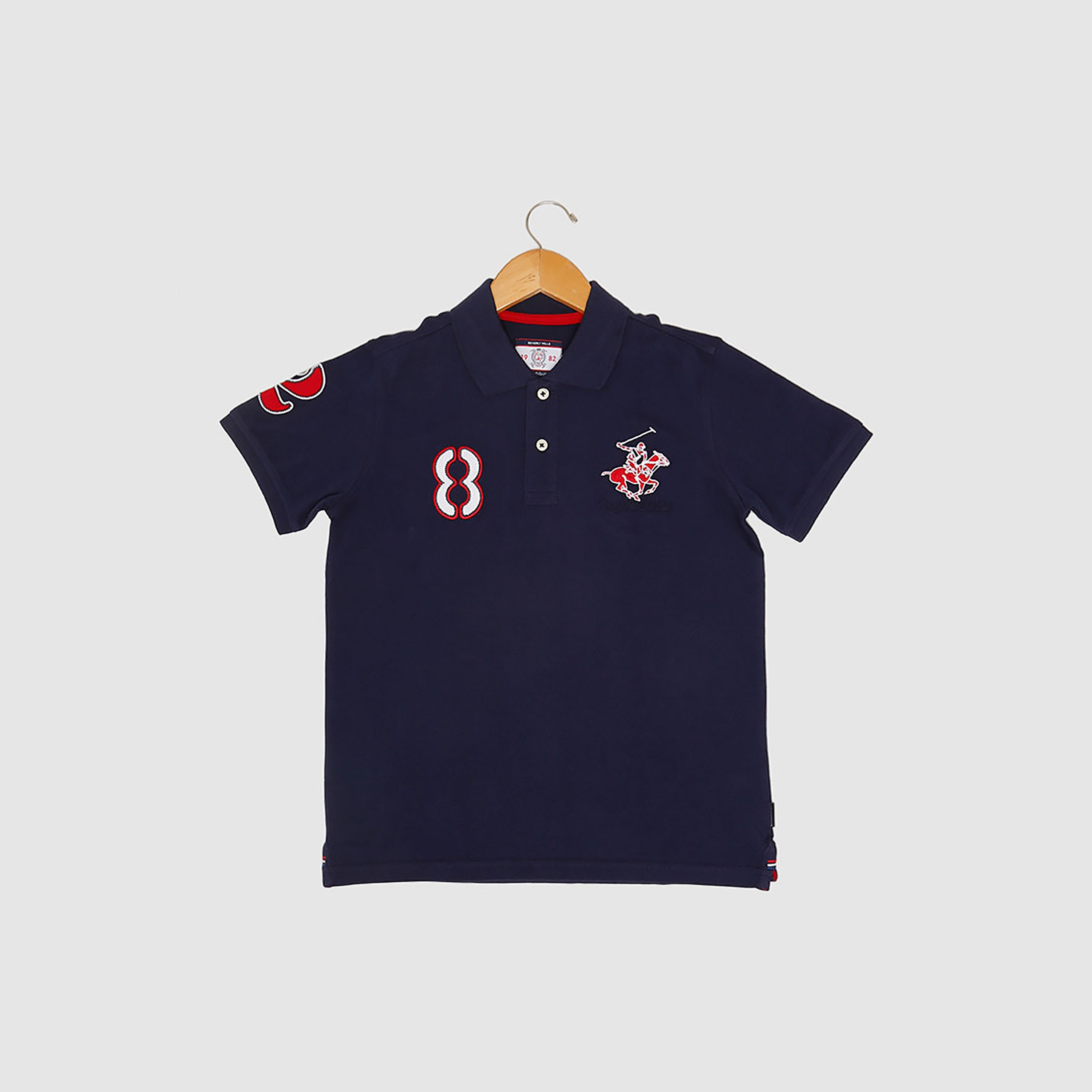 تيشيرت بولو بأكمام قصيرة من بيفرلي هيلز بولو كلوب-boys-clothing-schoolwear-shirts-image-7