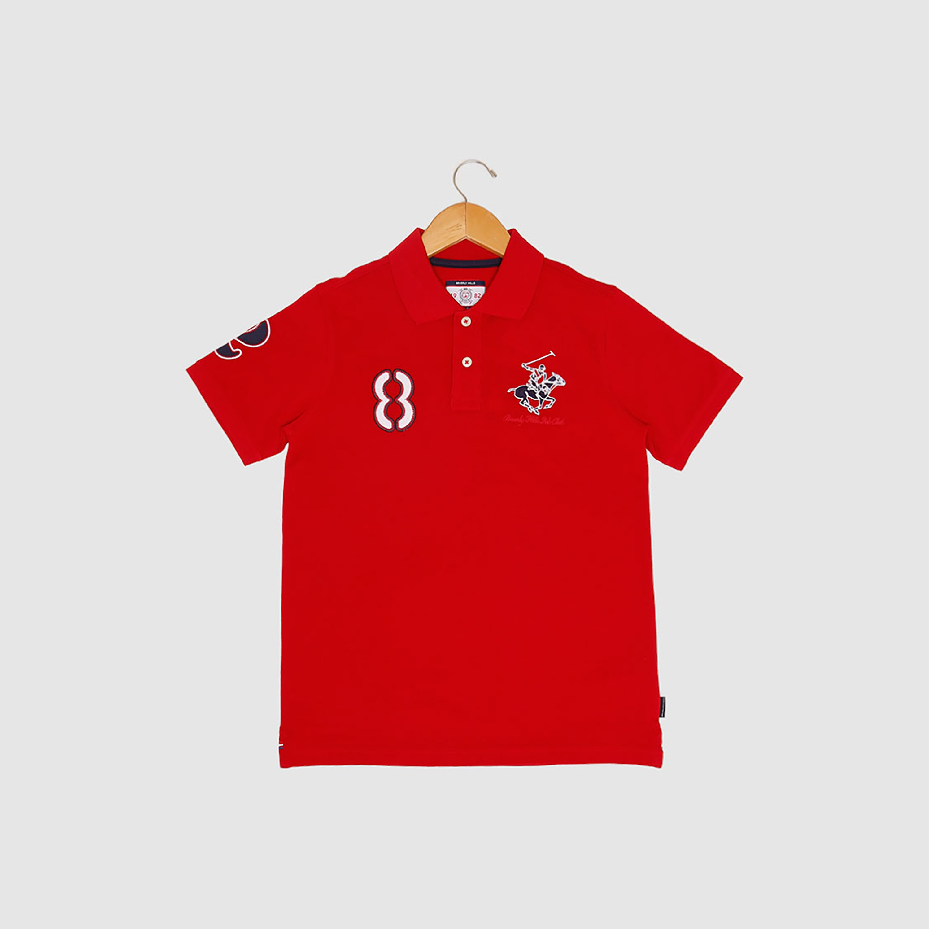 تيشيرت بولو بأكمام قصيرة من بيفرلي هيلز بولو كلوب-boys-clothing-schoolwear-shirts-image-1