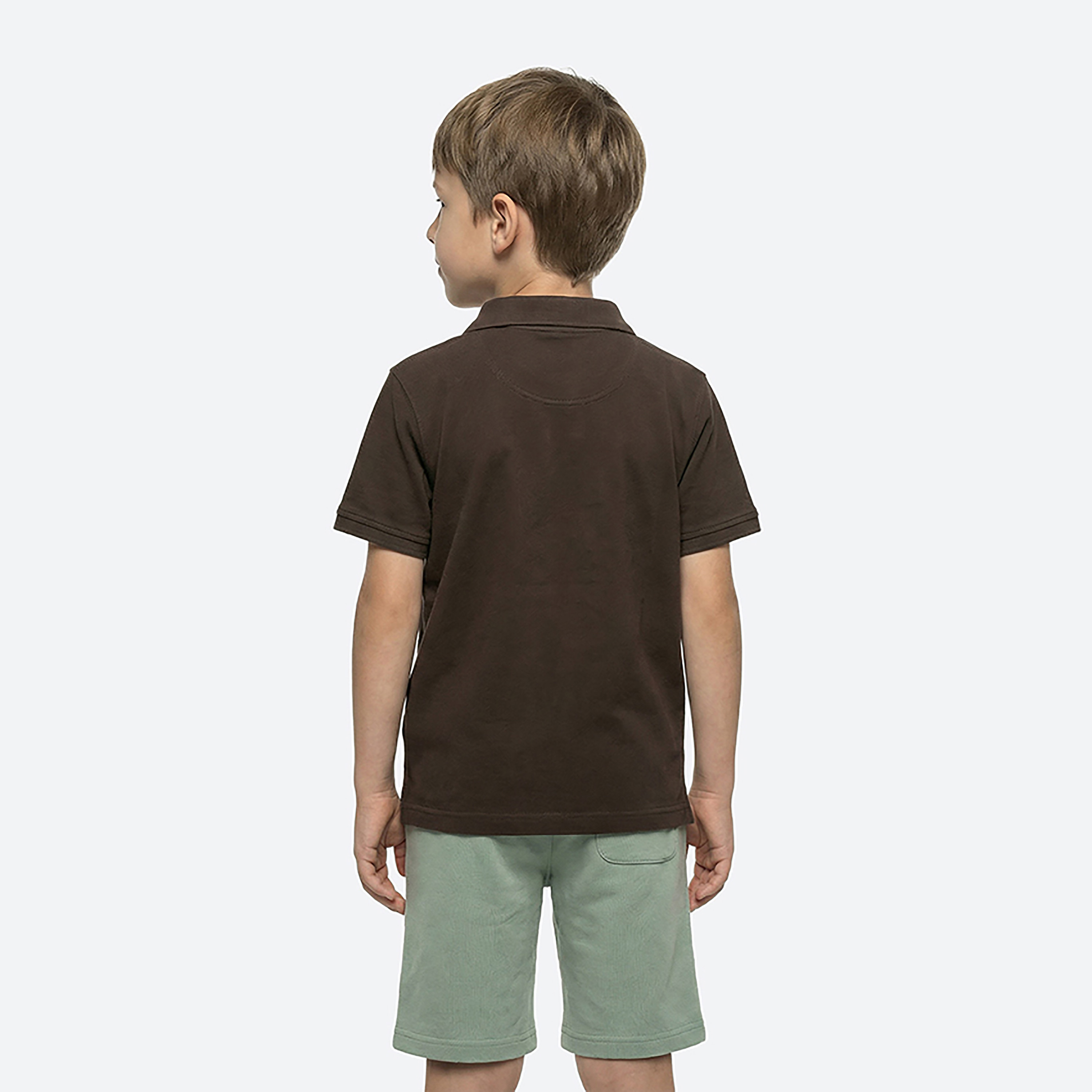 تيشيرت سادة بياقة وأكمام قصيرة من بيفرلي هيلز بولو كلوب-baby-boys-clothing-tshirtsandpolos-image-3