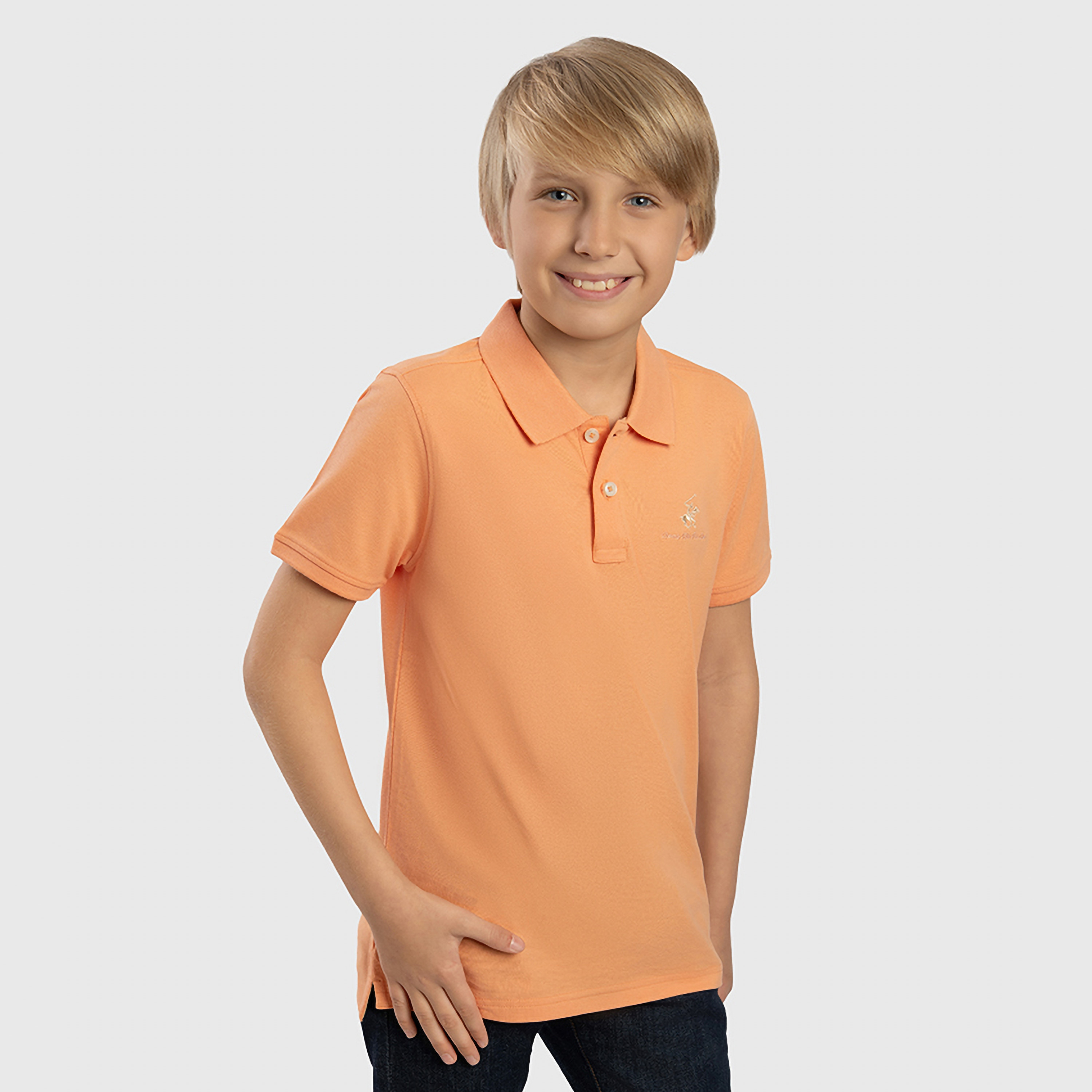 Beverly Hills Polo Club Solid Short Sleeves T-Shirt-boys-clothing-tshirtsandpolos-image-2