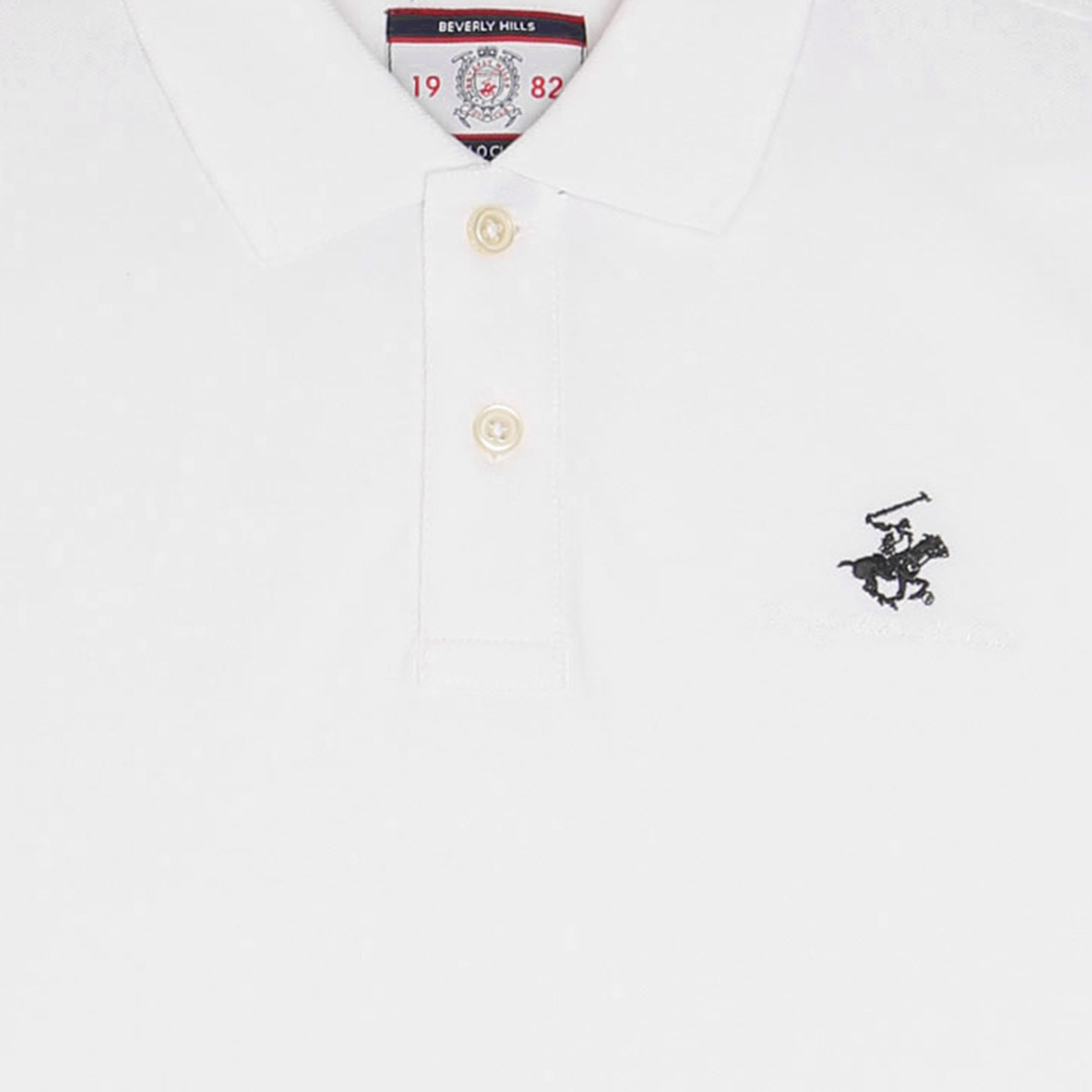 تيشيرت بولو بأكمام قصيرة بيكيه من بيفرلي هيلز بولو كلوب-boys-clothing-schoolwear-tshirtsandpolos-image-1