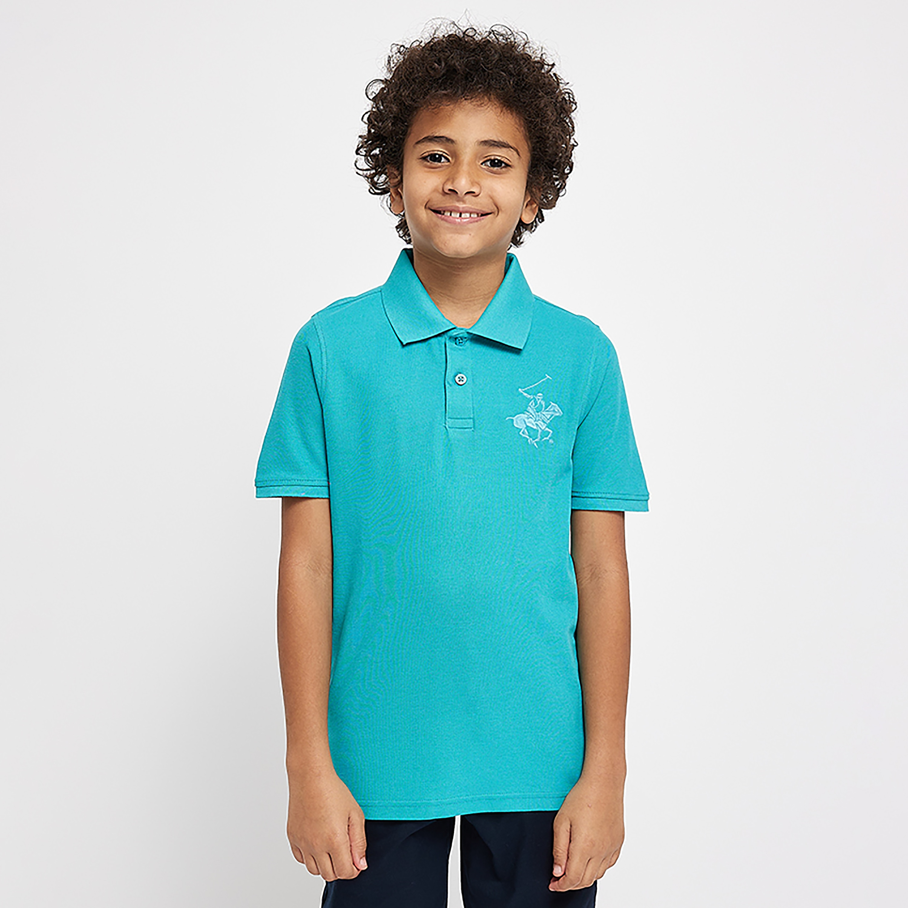 Buy Beverly Hills Polo Club Short Sleeves Polo T Shirt Online Babyshop UAE