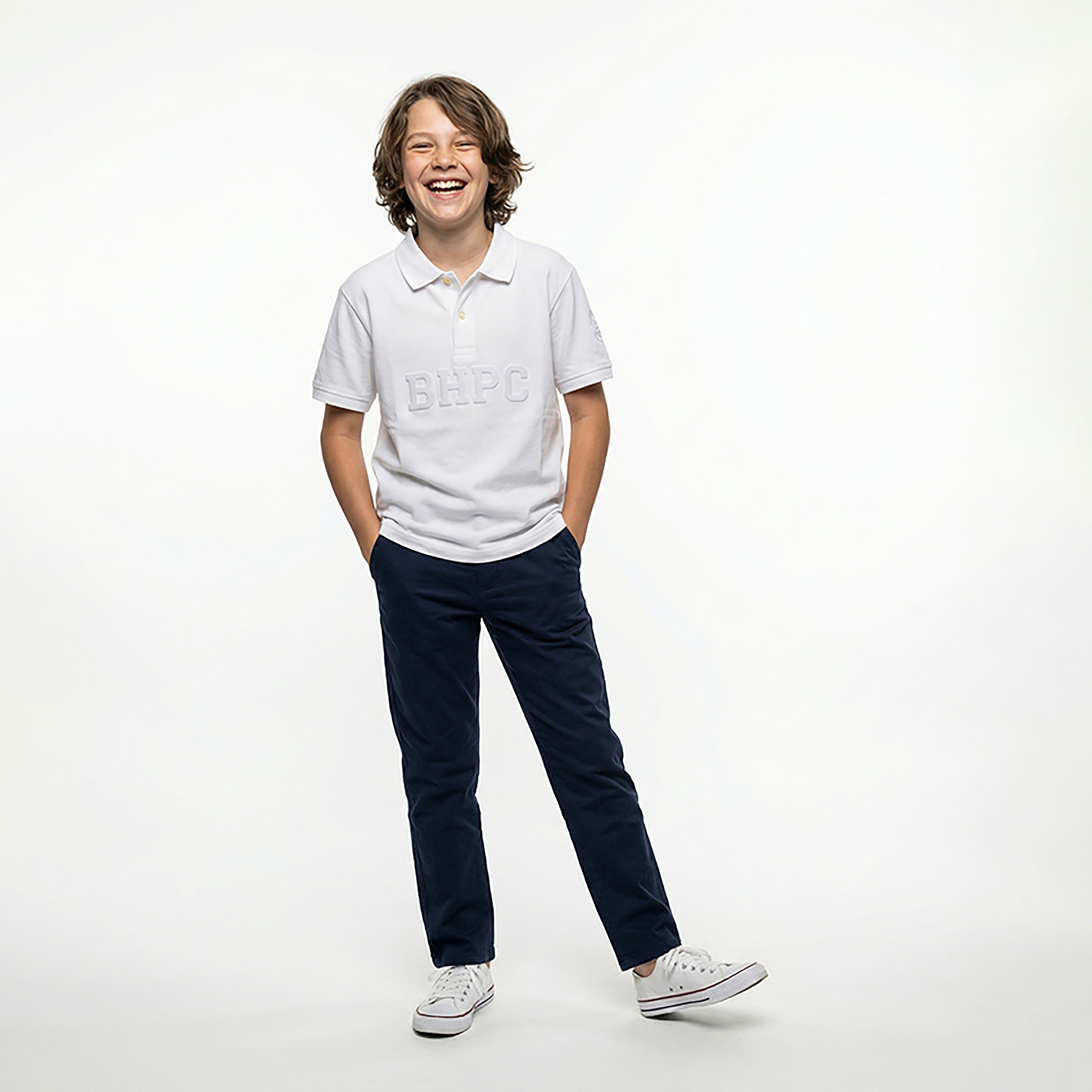 Beverly Hills Polo Club Collared Short Sleeves T-Shirt-baby-boys-accessories-socks-image-2