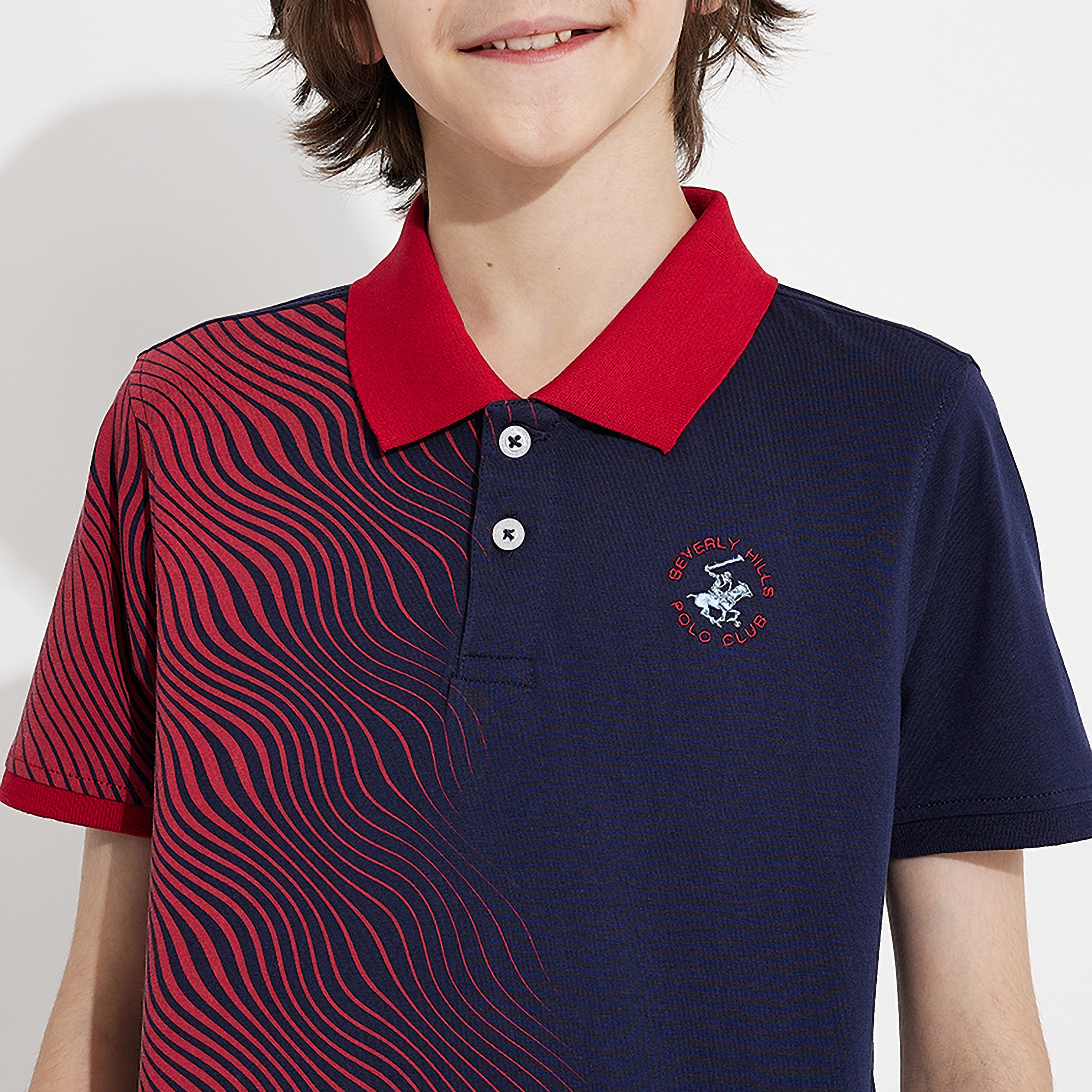 Beverly Hills Polo Club Printed Short Sleeves Polo T-Shirt-boys-clothing-tshirtsandpolos-image-3