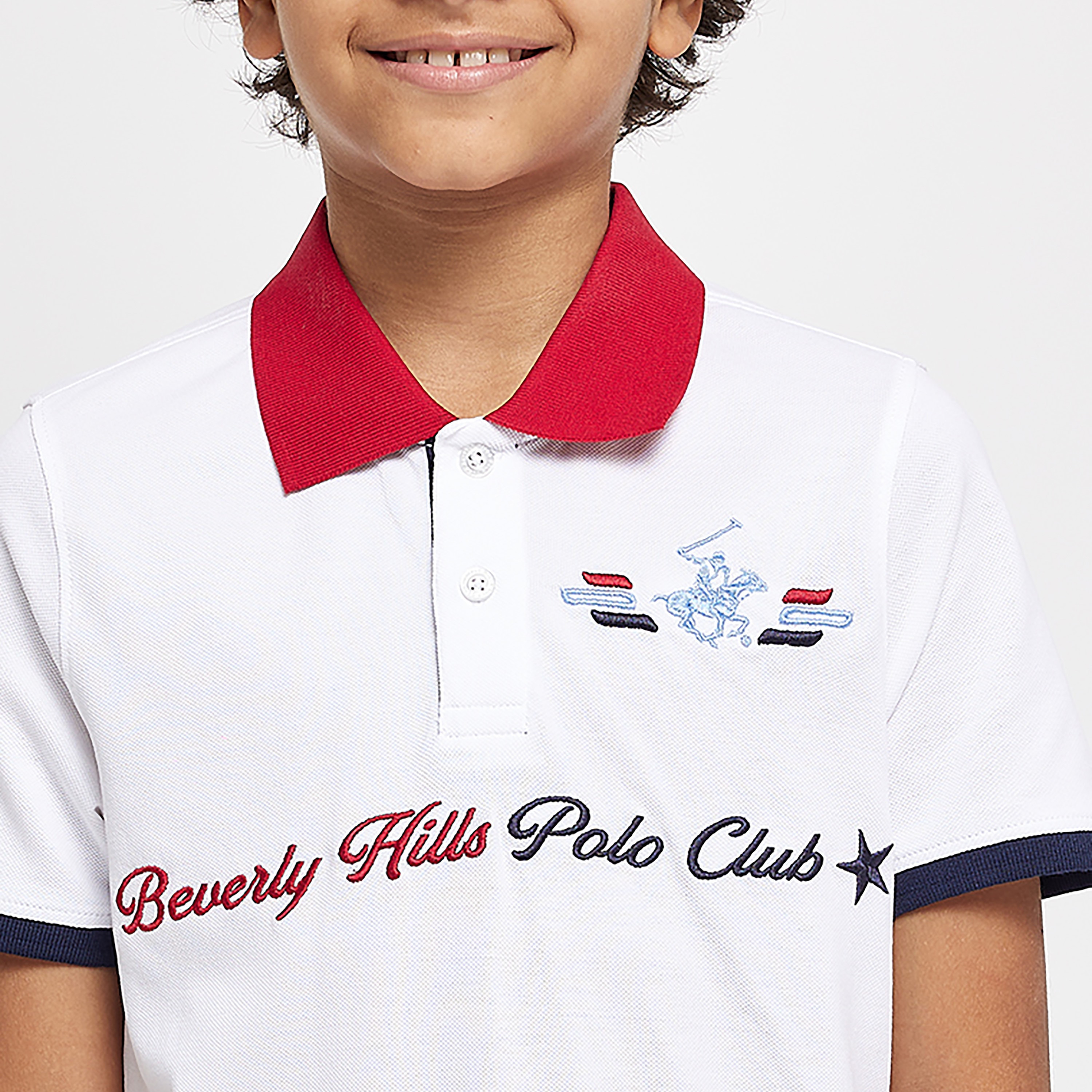 تيشيرت بولو مطرز بأكمام قصيرة من بيفرلي هيلز بولو كلوب-boys-clothing-tshirtsandpolos-image-3
