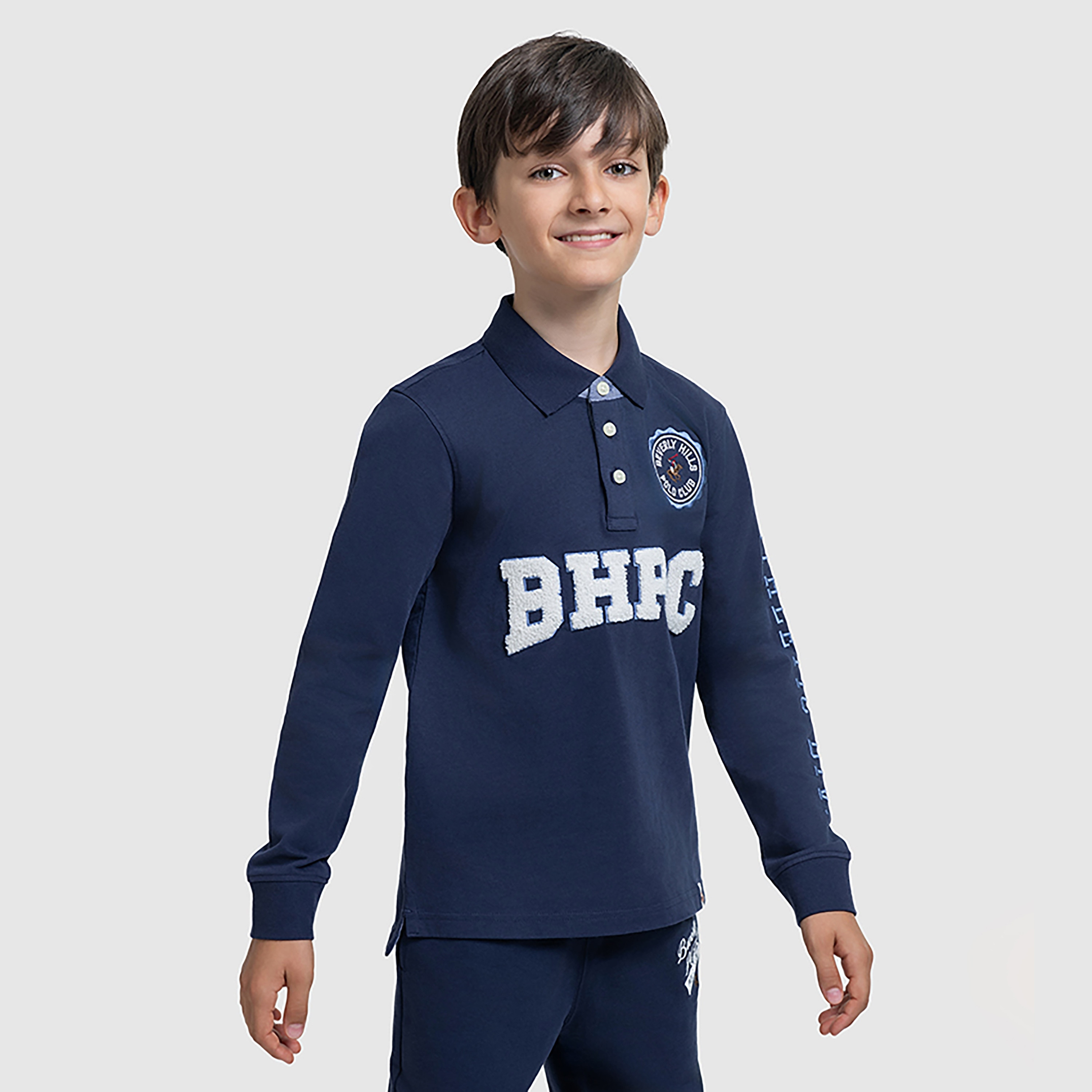 تي شيرت بأكمام طويلة مطرز من بيفرلي هيلز بولو كلوب-boys-clothing-tshirtsandpolos-image-2