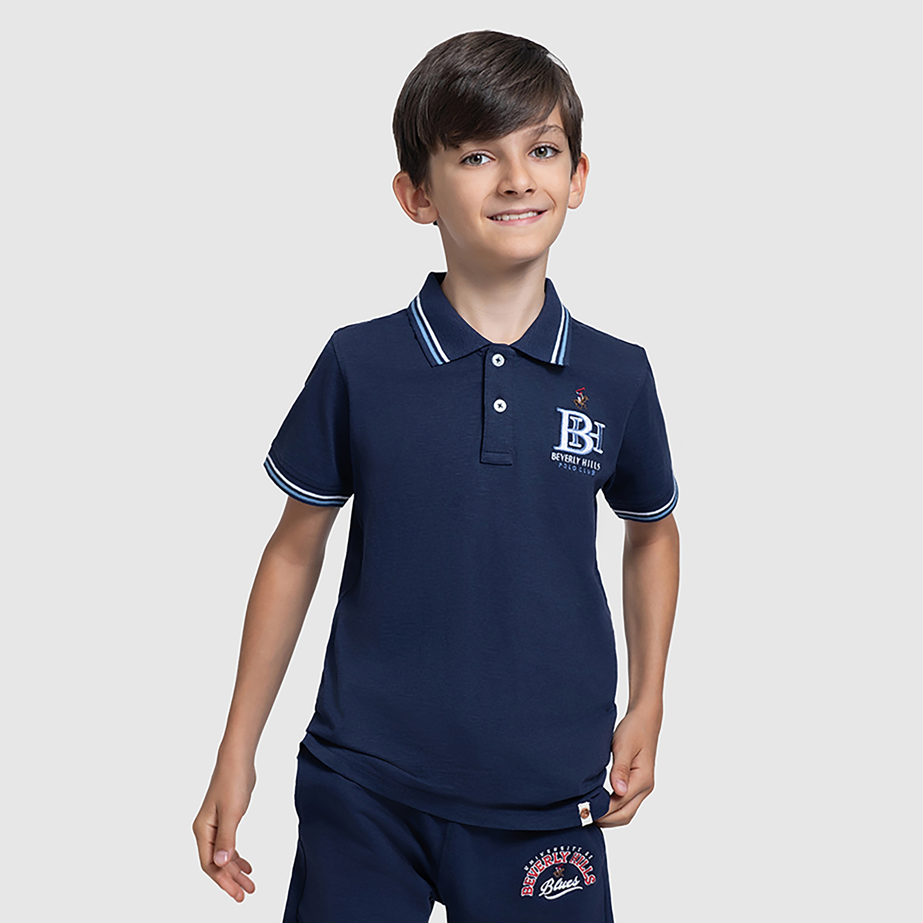 تي شيرت مطرز بأكمام قصيرة  من بيفرلي هيلز بولو كلوب-boys-clothing-tshirtsandpolos-image-3