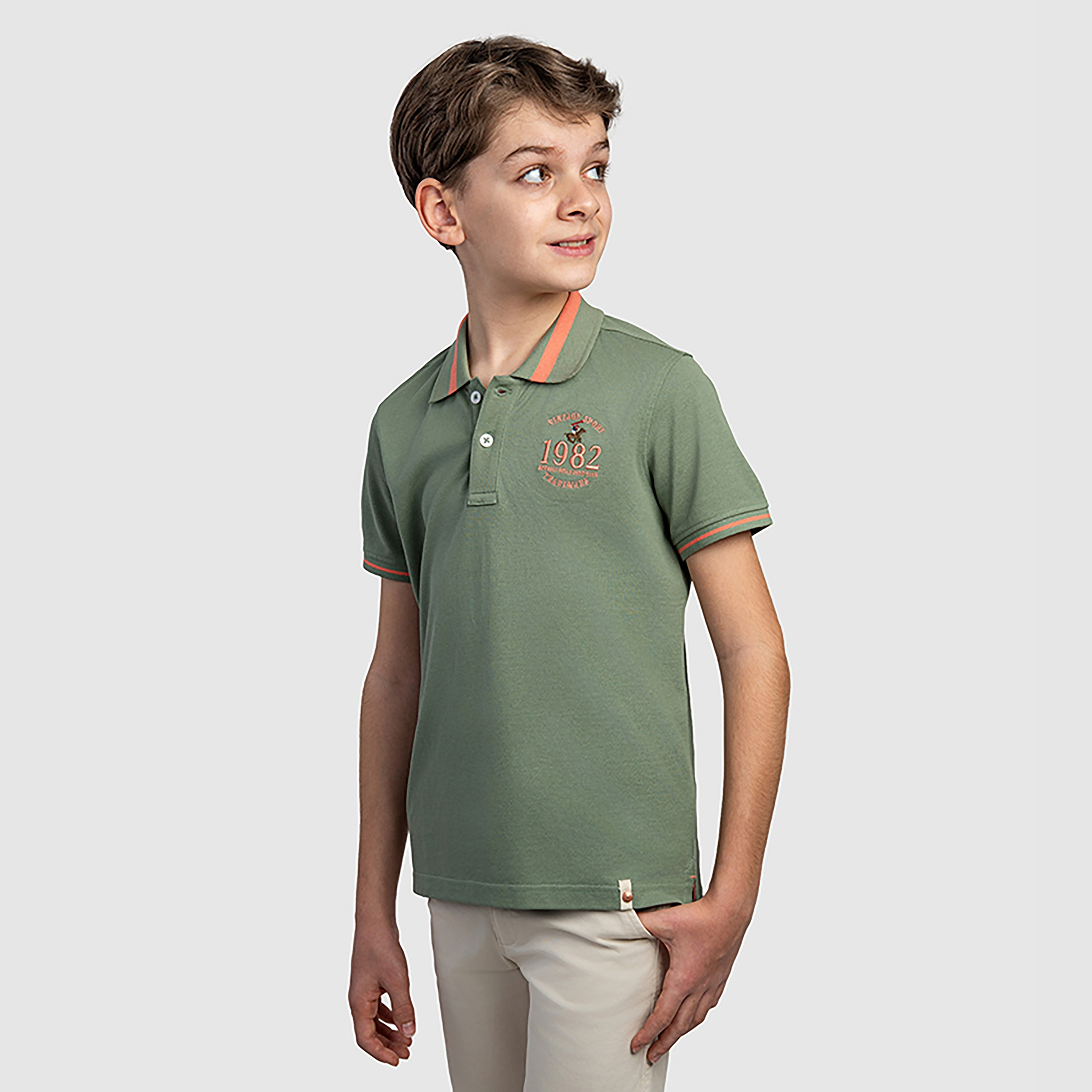 تي شيرت سادة بأكمام قصيرة  من بيفرلي هيلز بولو كلوب-boys-clothing-tshirtsandpolos-image-3