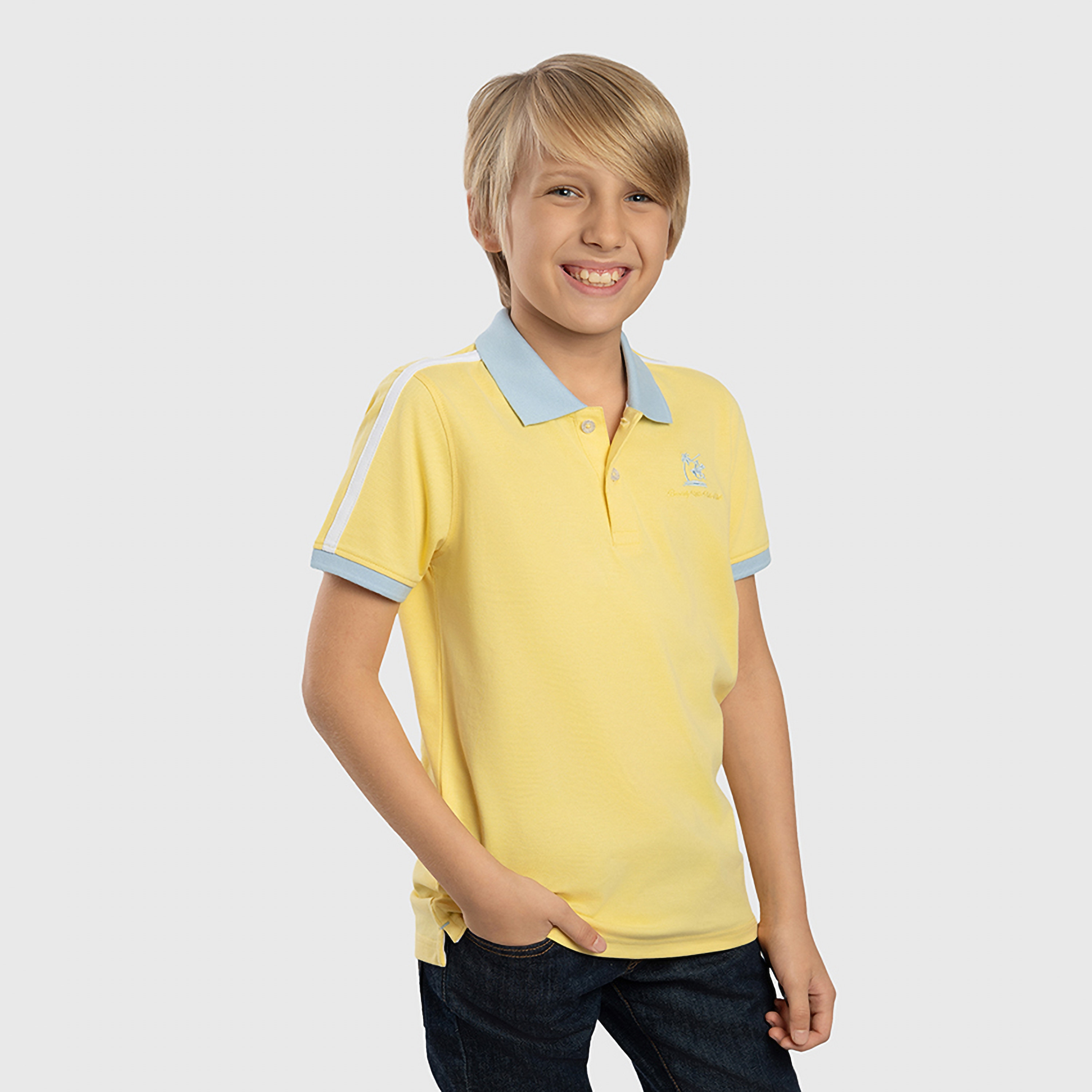 Beverly Hills Polo Club Solid Short Sleeves T-Shirt-boys-clothing-tshirtsandpolos-image-2