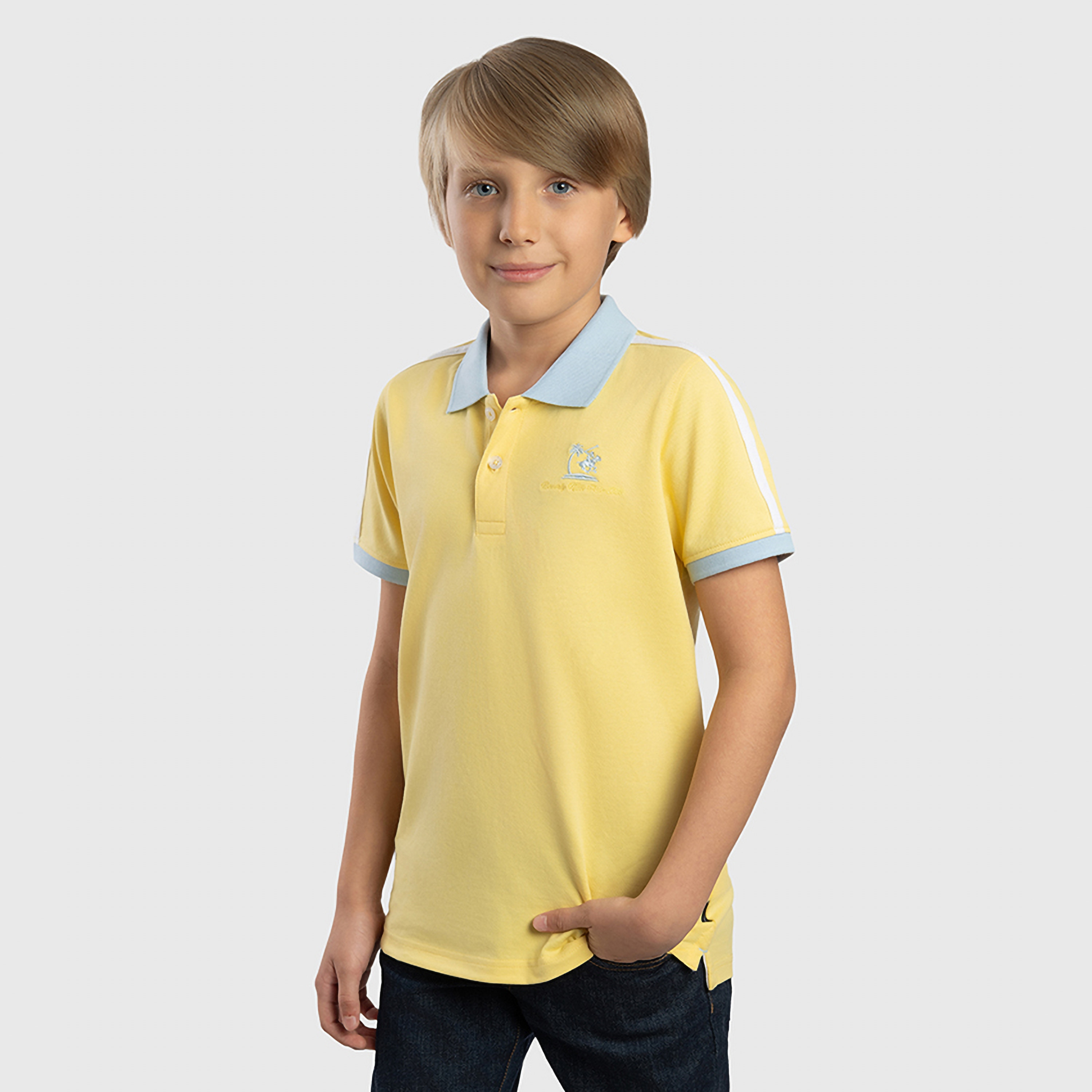 Beverly Hills Polo Club Solid Short Sleeves T-Shirt-boys-clothing-tshirtsandpolos-image-3