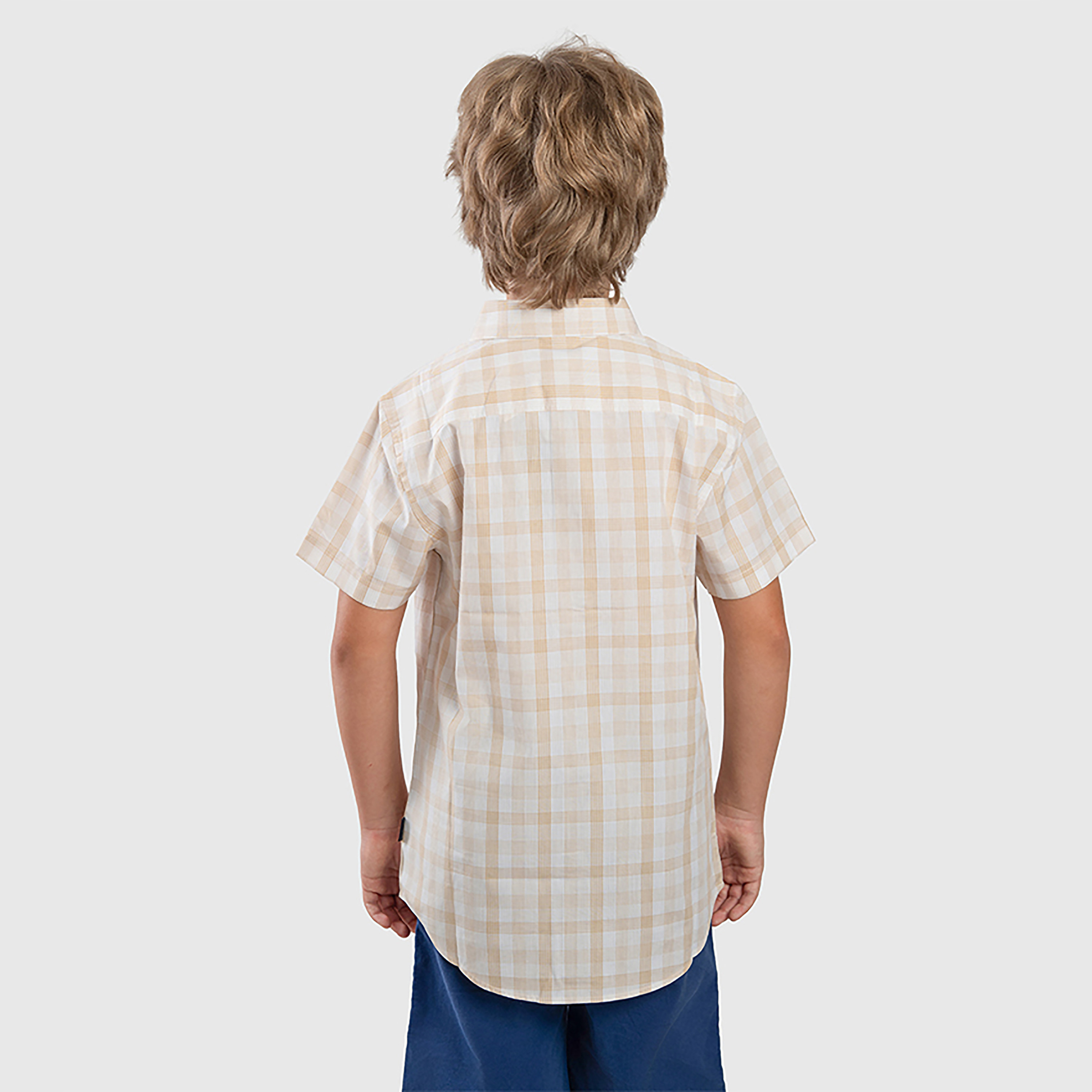 قميص بأكمام قصيرة بنقشة كاروهات من بيفرلي هيلز بولو كلوب-boys-clothing-shirts-image-5