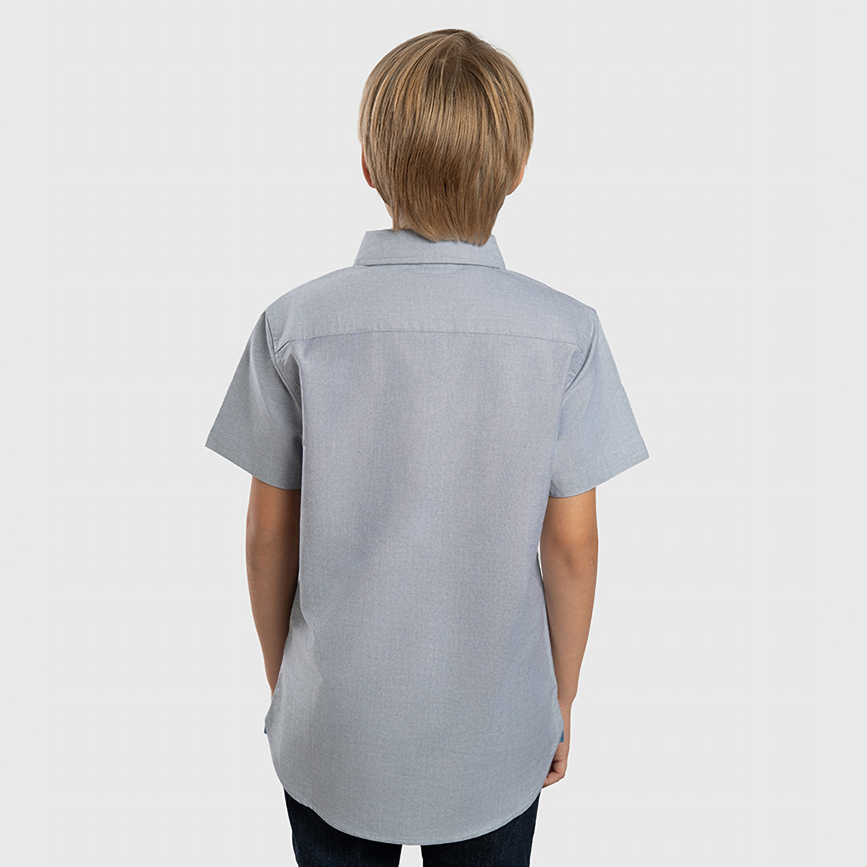 قميص سادة باكمام قصيرة من بيفرلي هيلز بولو كلوب-boys-clothing-shirts-image-4