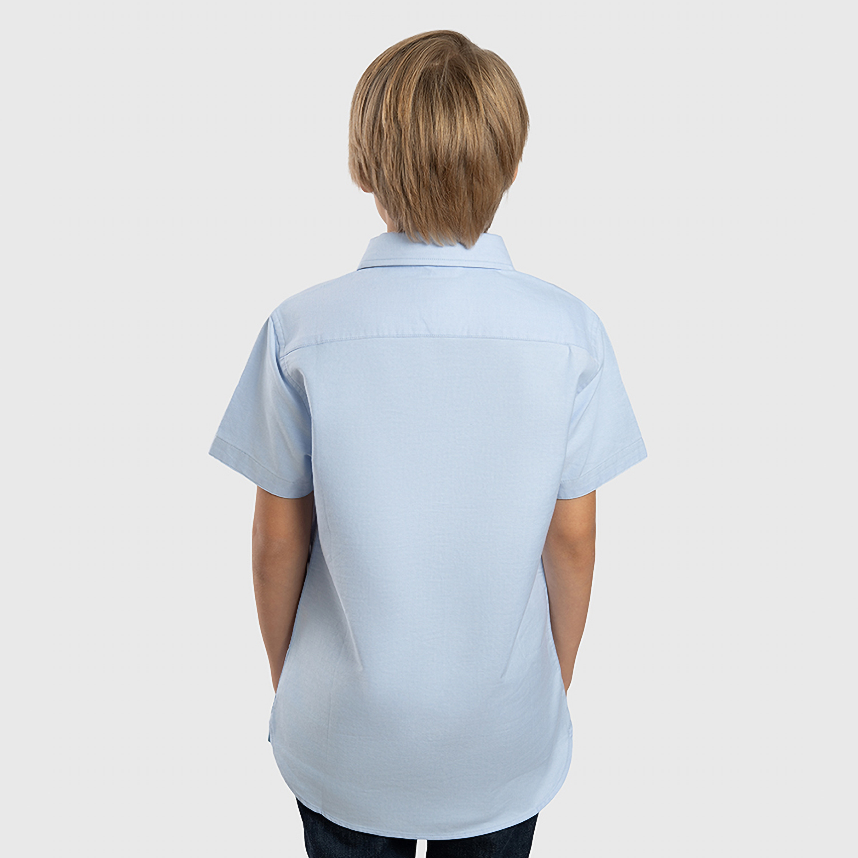 قميص سادة باكمام قصيرة من بيفرلي هيلز بولو كلوب-boys-clothing-shirts-image-12