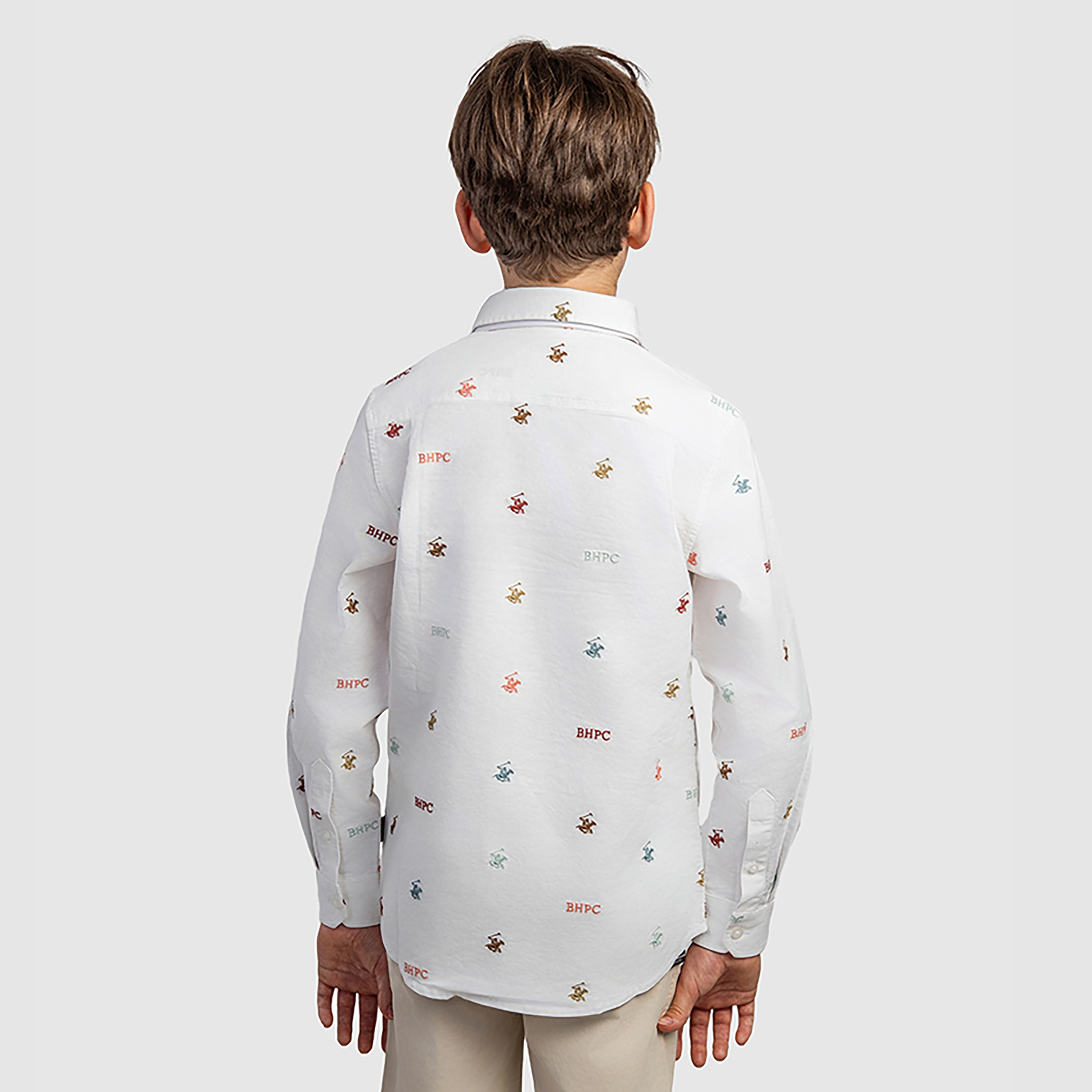 قميص مطبوع بأكمام طويلة من بيفرلي هيلز بولو كلوب-boys-clothing-shirts-image-4