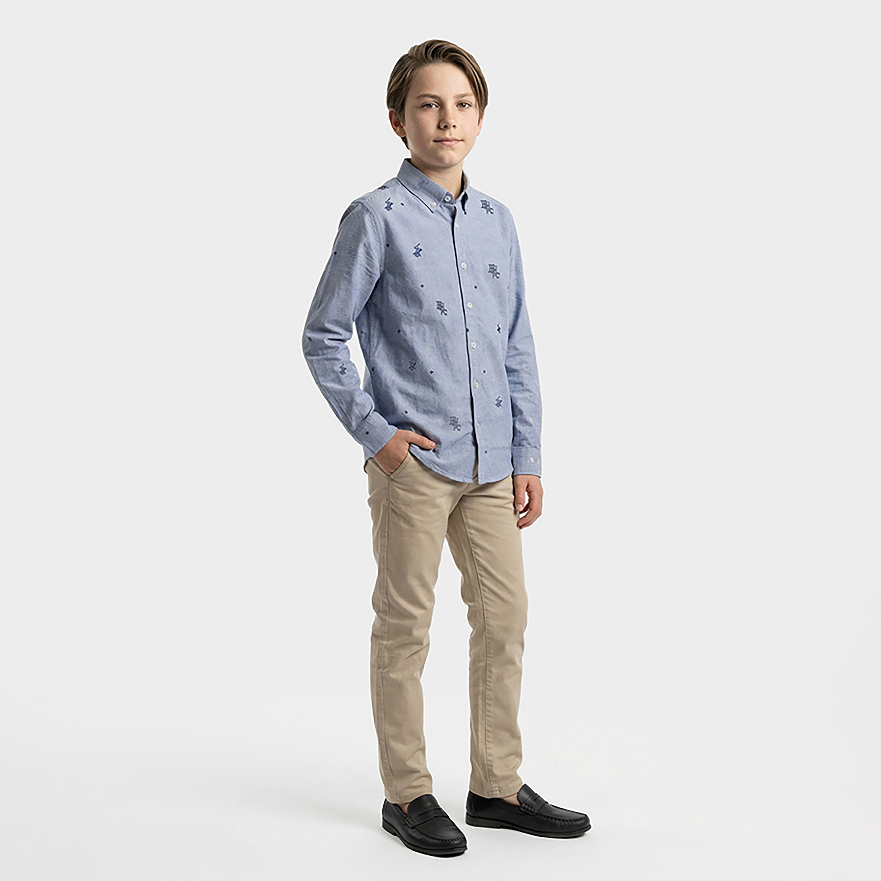 قميص مطبوع بأكمام طويلة من بيفرلي هيلز بولو كلوب-baby-boys-clothing-tshirtsandpolos-image-2