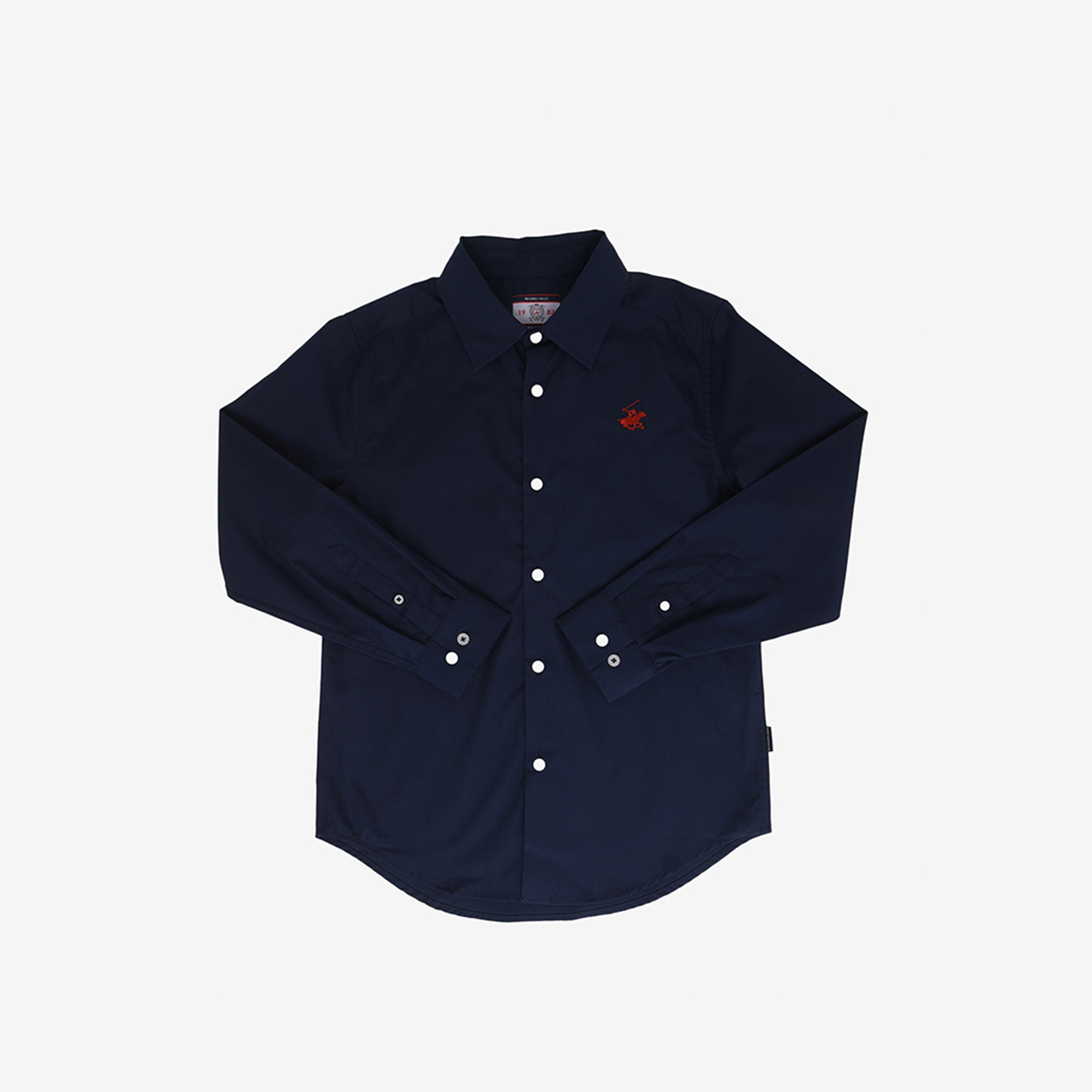 تيشيرت بأكمام طويلة مزين بالشعار من بيفرلي هيلز بولو كلوب-boys-clothing-shirts-image-4