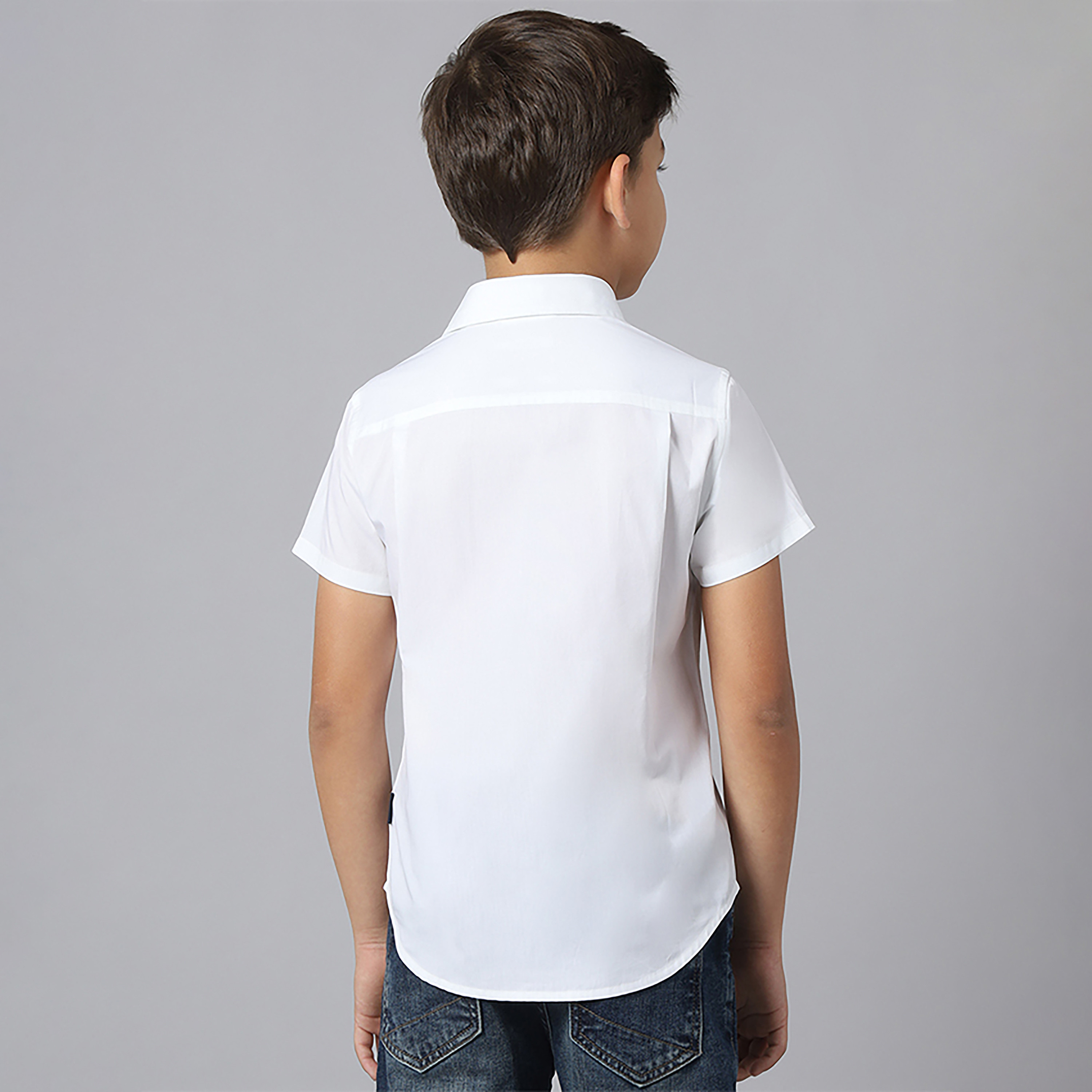 Beverly Hills Polo Club Graphic Cotton Short Sleeves Collared Shirt-boys-clothing-shirts-image-3