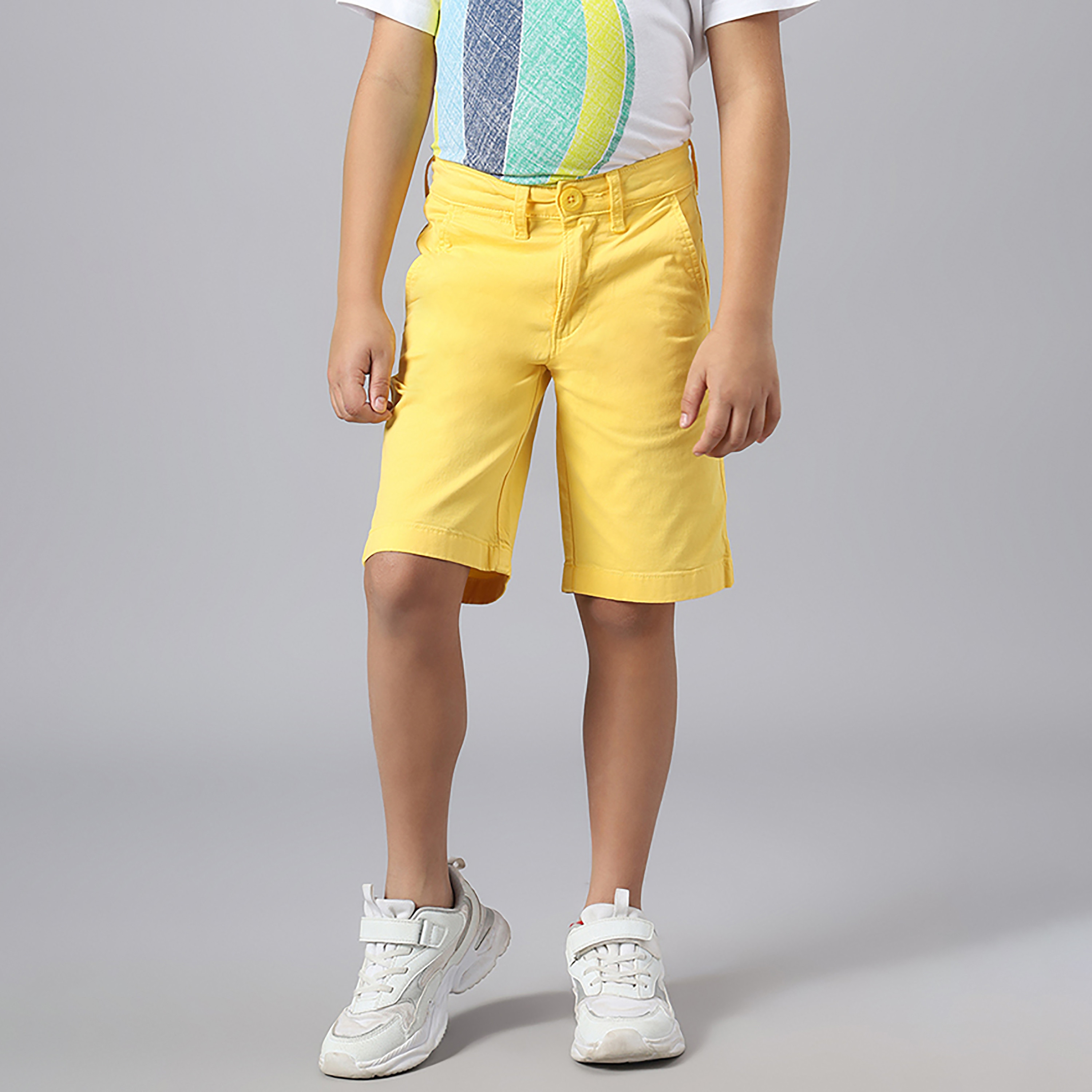  شورت منسوج بأزرار بقصة عادية من بيفرلي هيلز بولو كلوب-boys-clothing-bottoms-shorts-image-14