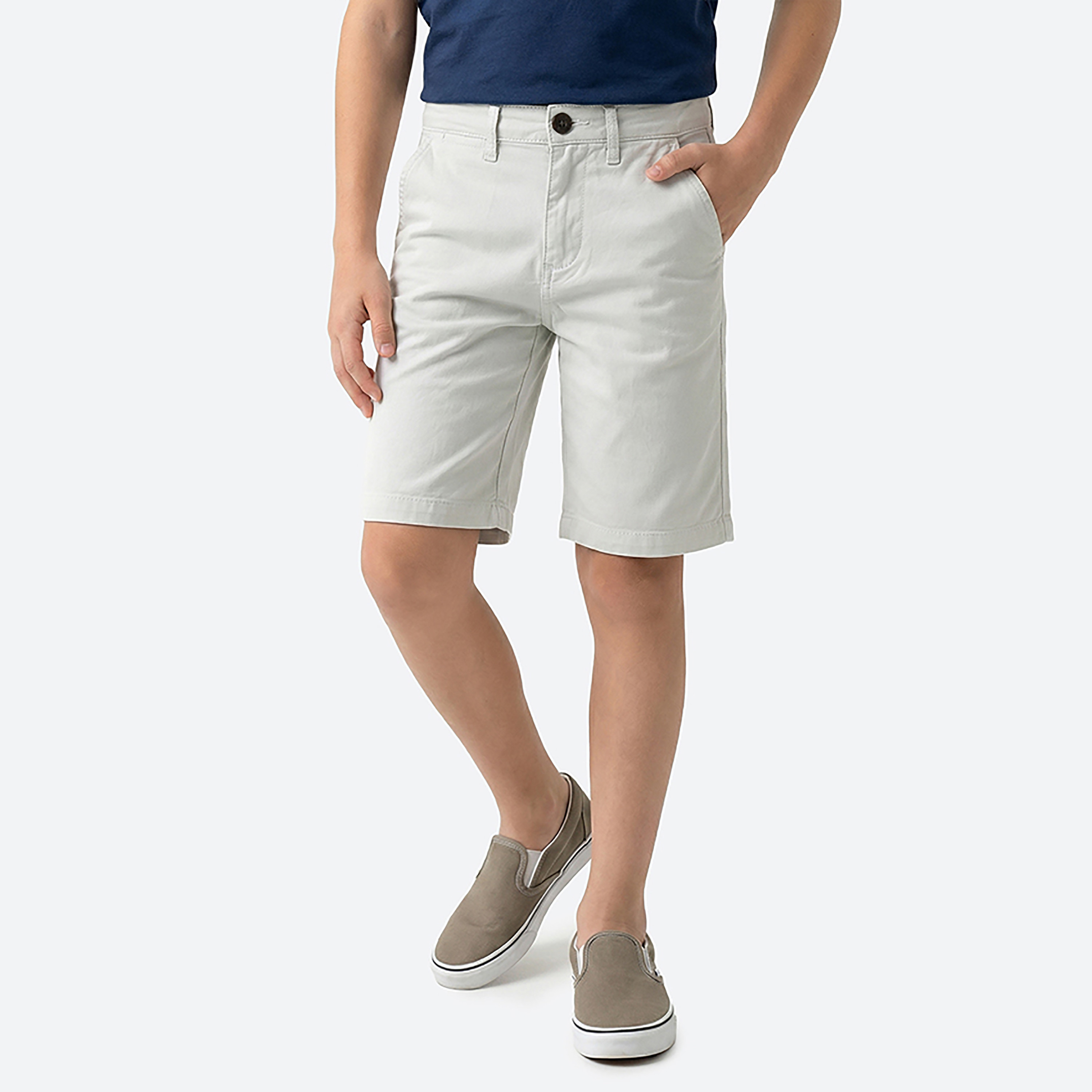 شورت سادة بأزرار من بيفرلي هيلز بولو كلوب-baby-boys-clothing-bottoms-shorts-image-1
