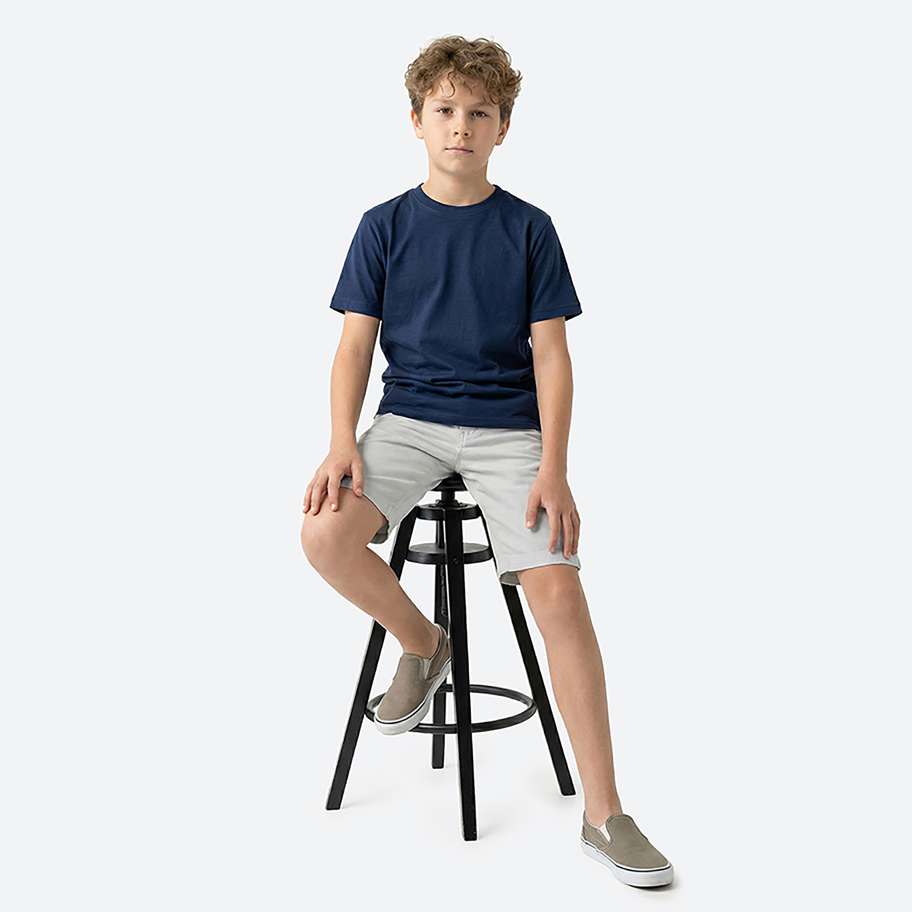 Beverly Hills Polo Club Solid Buttoned Shorts-baby-boys-clothing-bottoms-shorts-image-4
