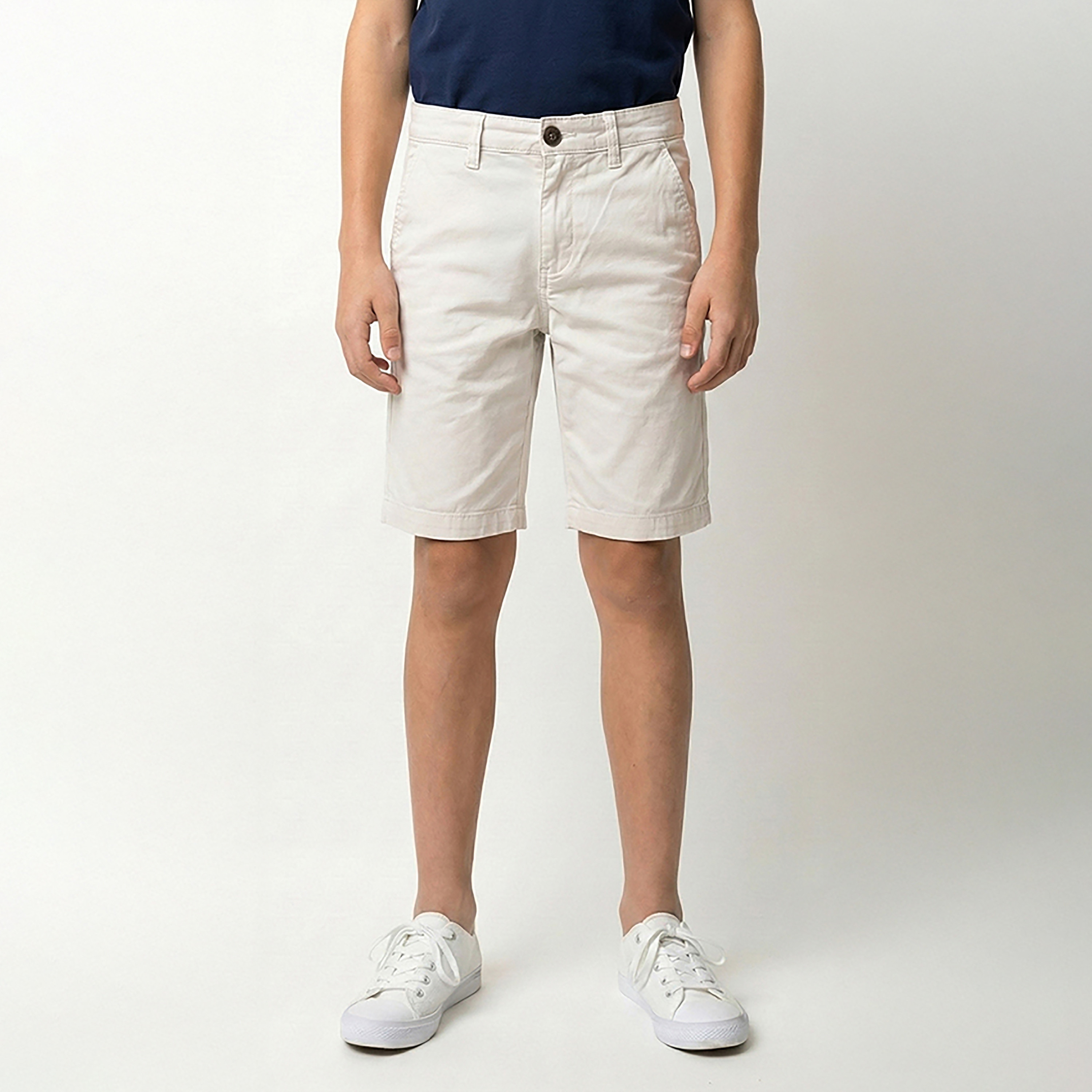شورت سادة بأزرار من بيفرلي هيلز بولو كلوب-baby-boys-clothing-bottoms-shorts-image-1