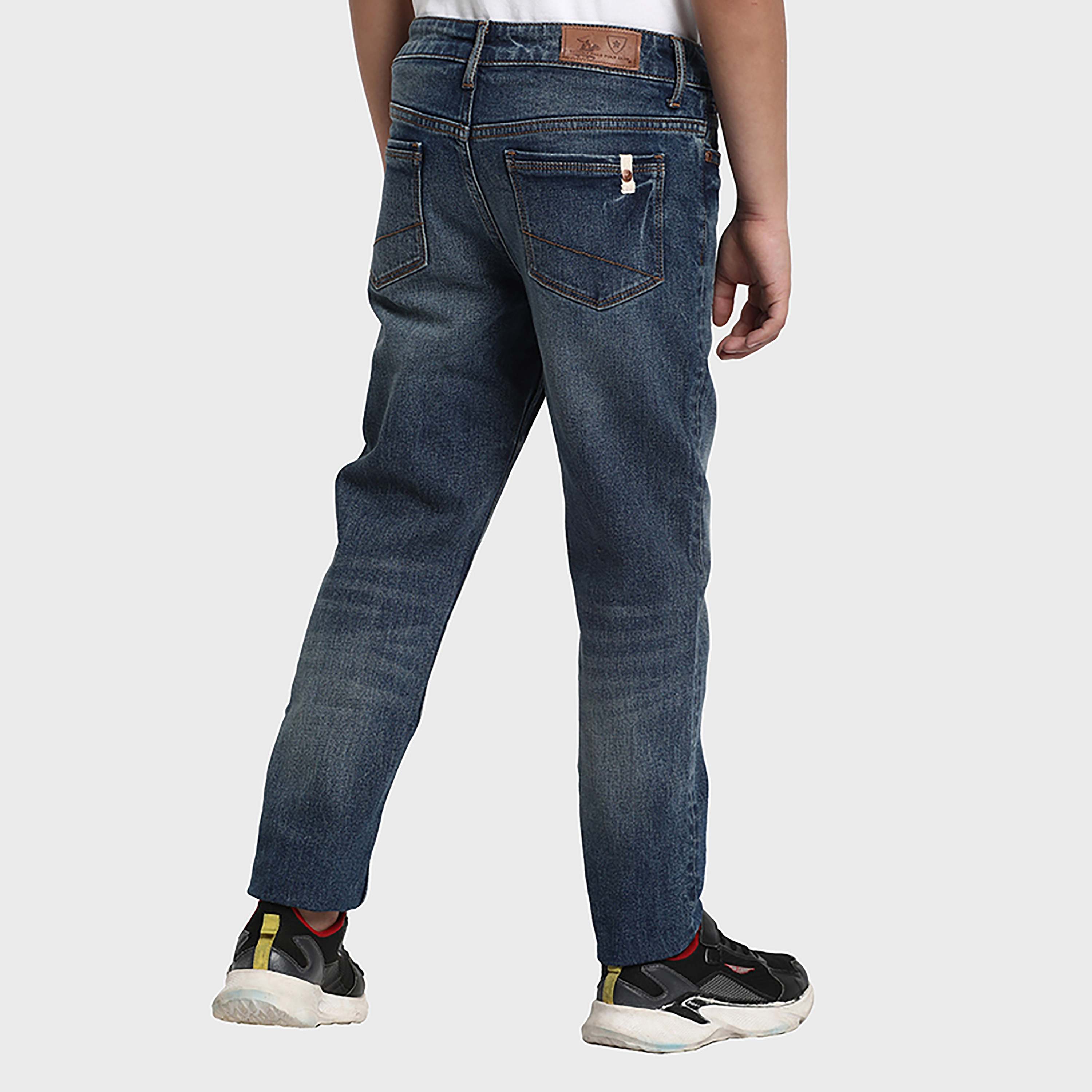 Beverly Hills Polo Club Faded Mid Rise Straight Fit Jeans-boys-clothing-bottoms-jeans-image-4