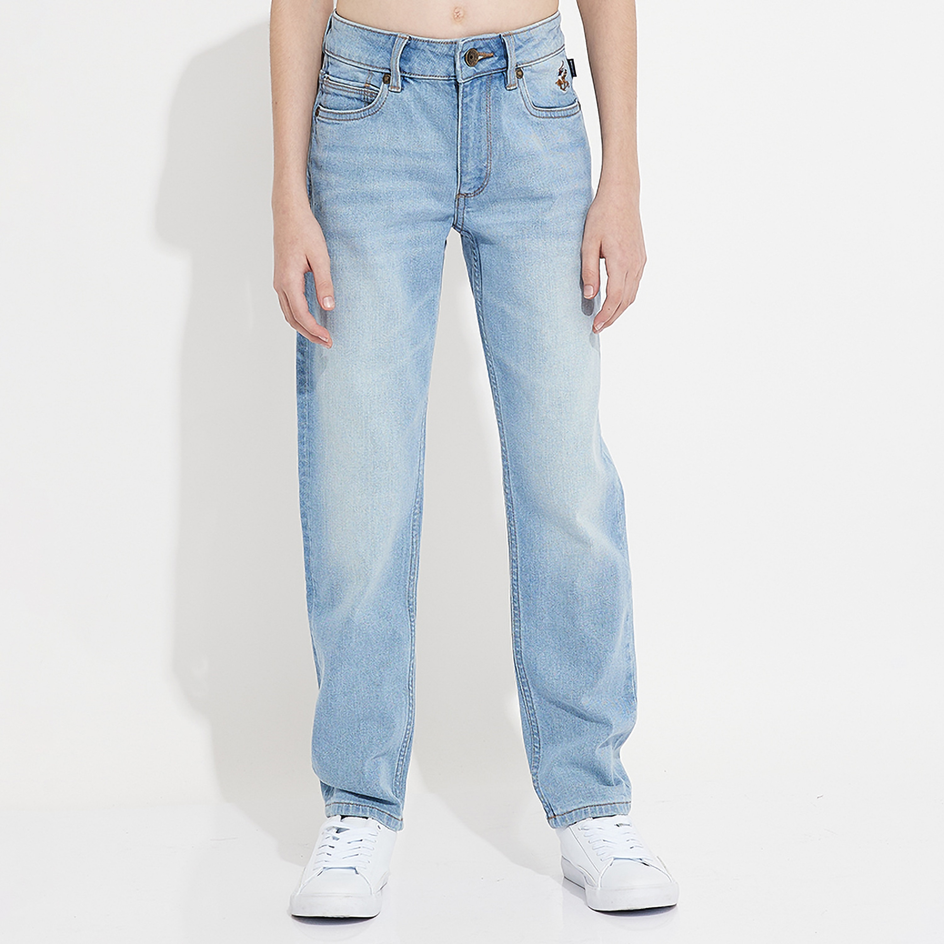 Beverly Hills Polo Club Light Wash Jeans-boys-clothing-bottoms-jeans-image-1