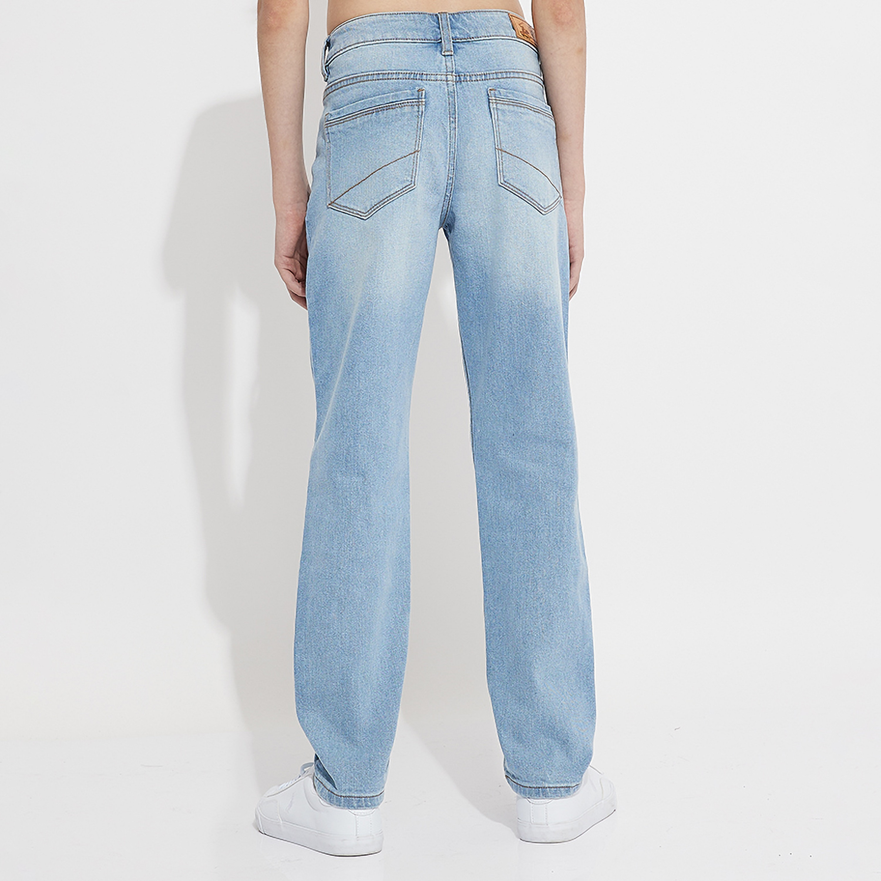 Beverly Hills Polo Club Light Wash Jeans-boys-clothing-bottoms-jeans-image-2