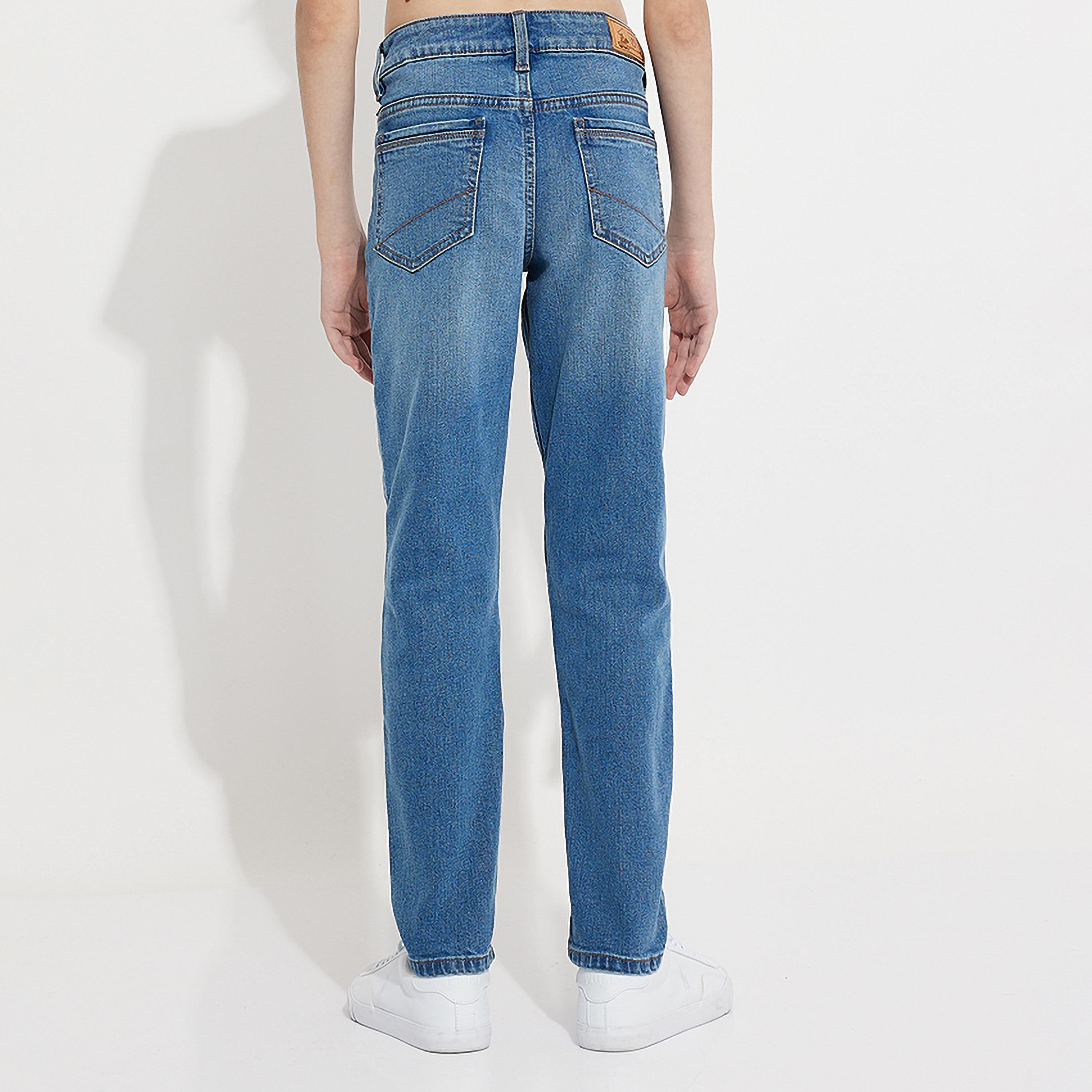 Beverly Hills Polo Club Light Wash Jeans-boys-clothing-bottoms-jeans-image-2