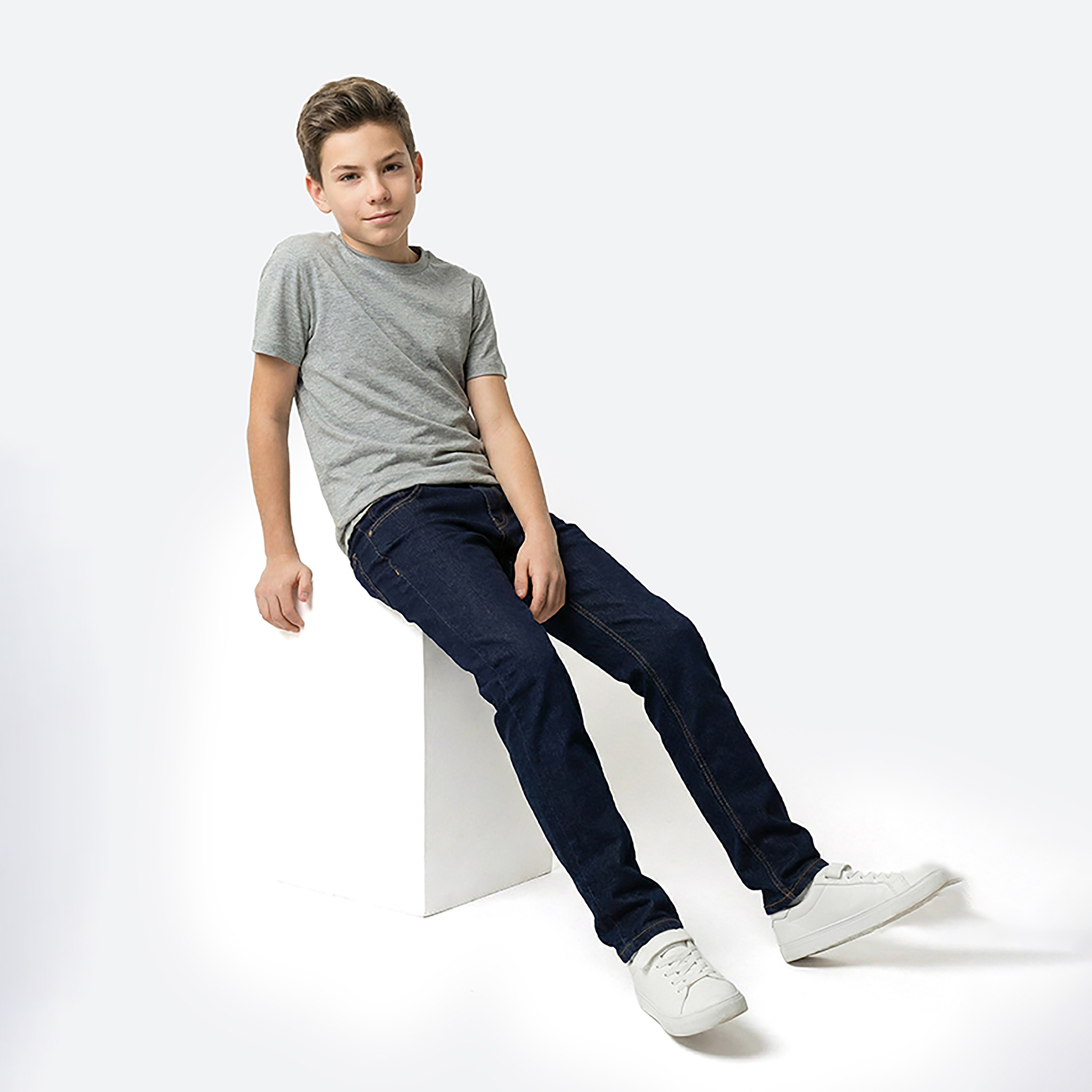 بنطال جينز بقصة مستقيمة من بيفرلي هيلز بولو كلوب-baby-boys-clothing-bottoms-joggersandtrackpants-image-4