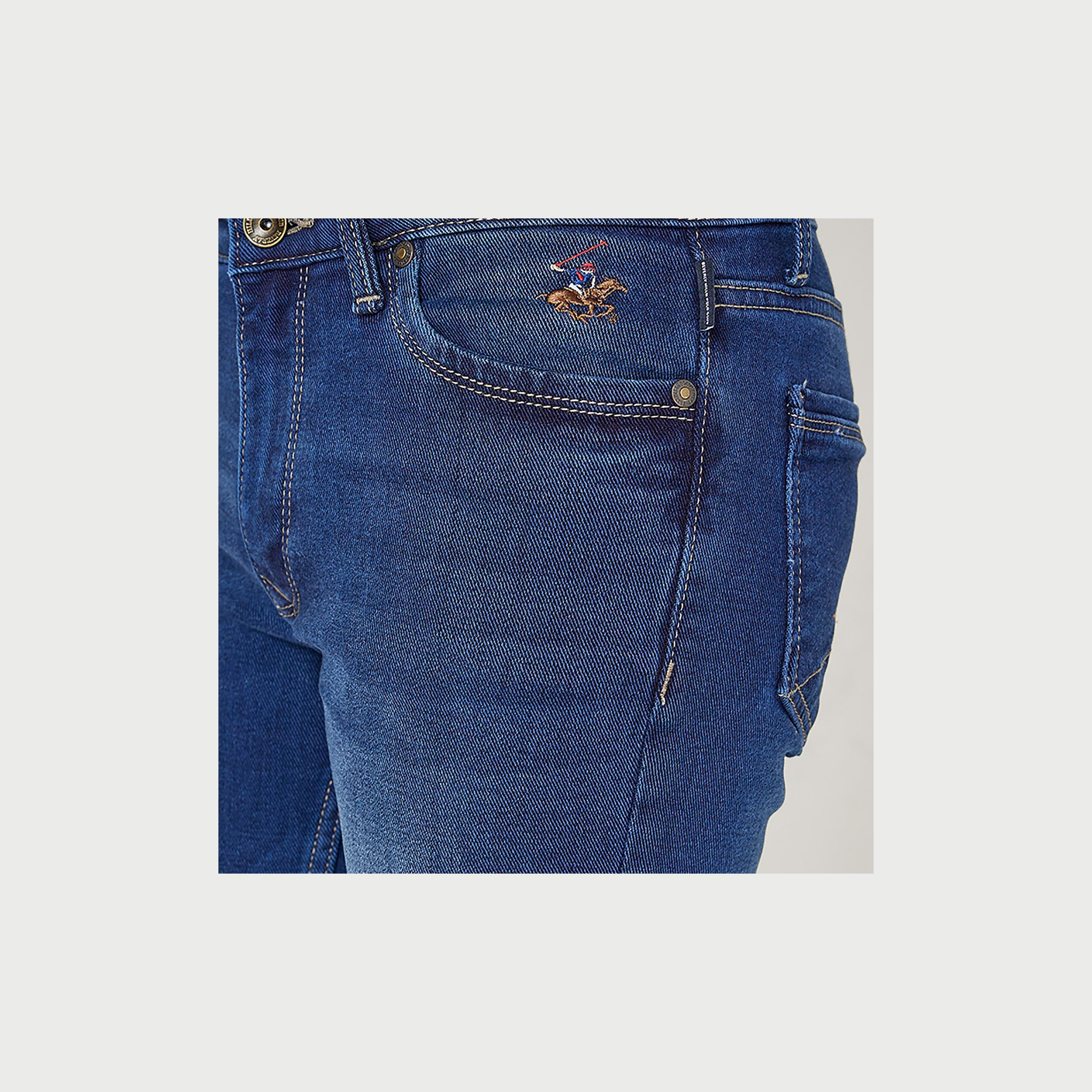 بنطلون جينز قصة مستقيمة بنمط باهت من بيفرلي هيلز بولو كلوب-boys-clothing-bottoms-jeans-image-3