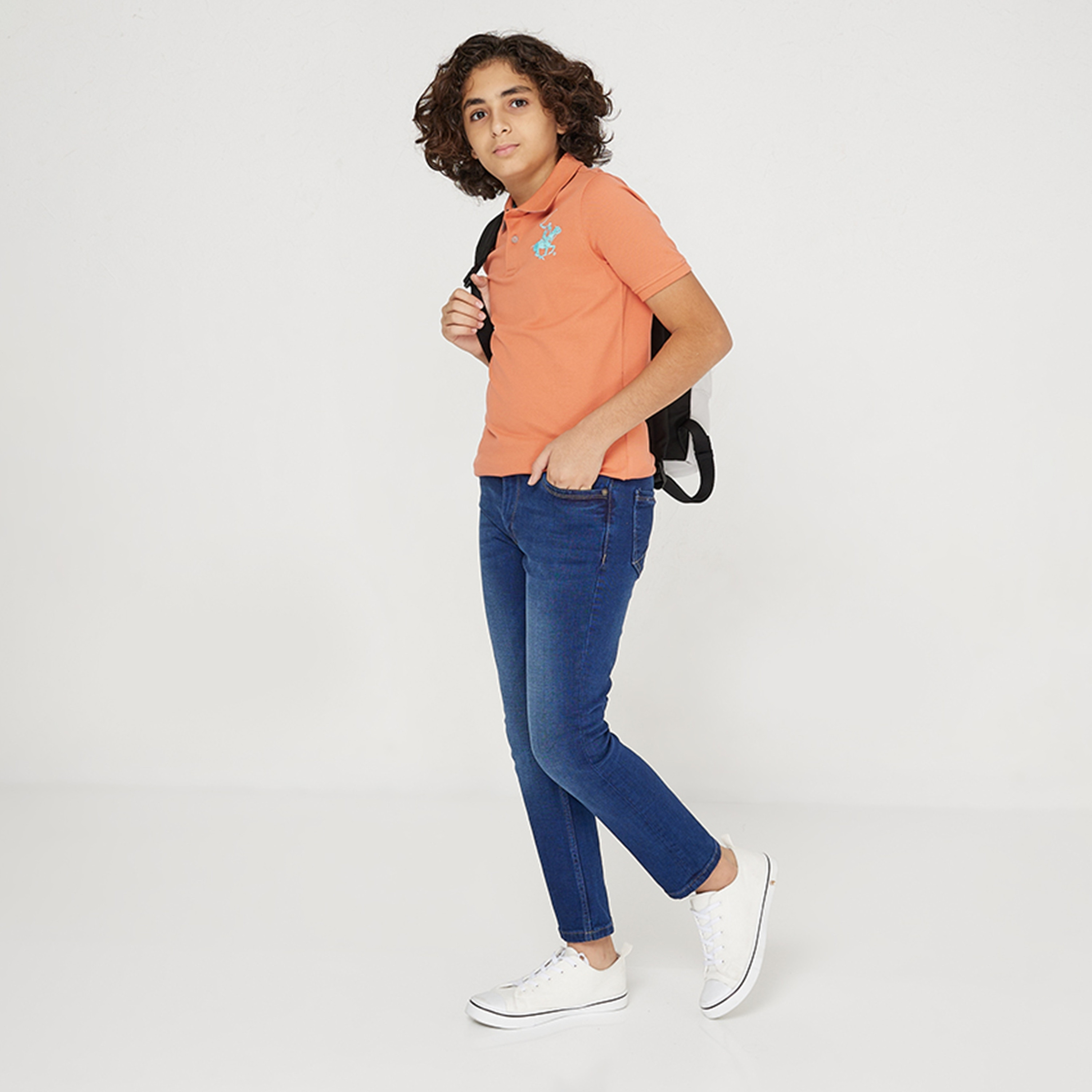 بنطلون جينز قصة مستقيمة بنمط باهت من بيفرلي هيلز بولو كلوب-boys-clothing-bottoms-jeans-image-4