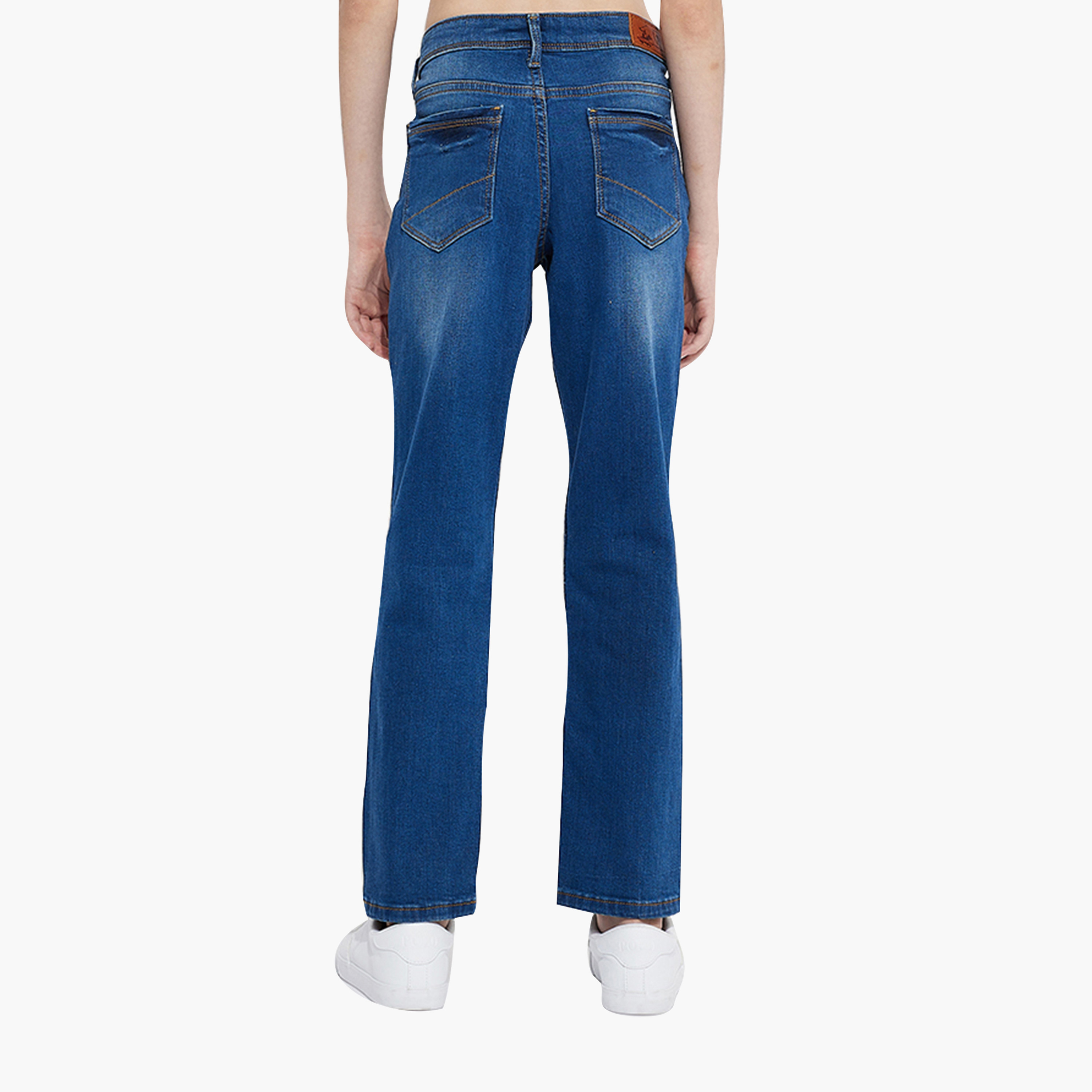 Beverly Hills Polo Club Solid Cotton Straight Fit Denim Jeans-boys-clothing-bottoms-jeans-image-4