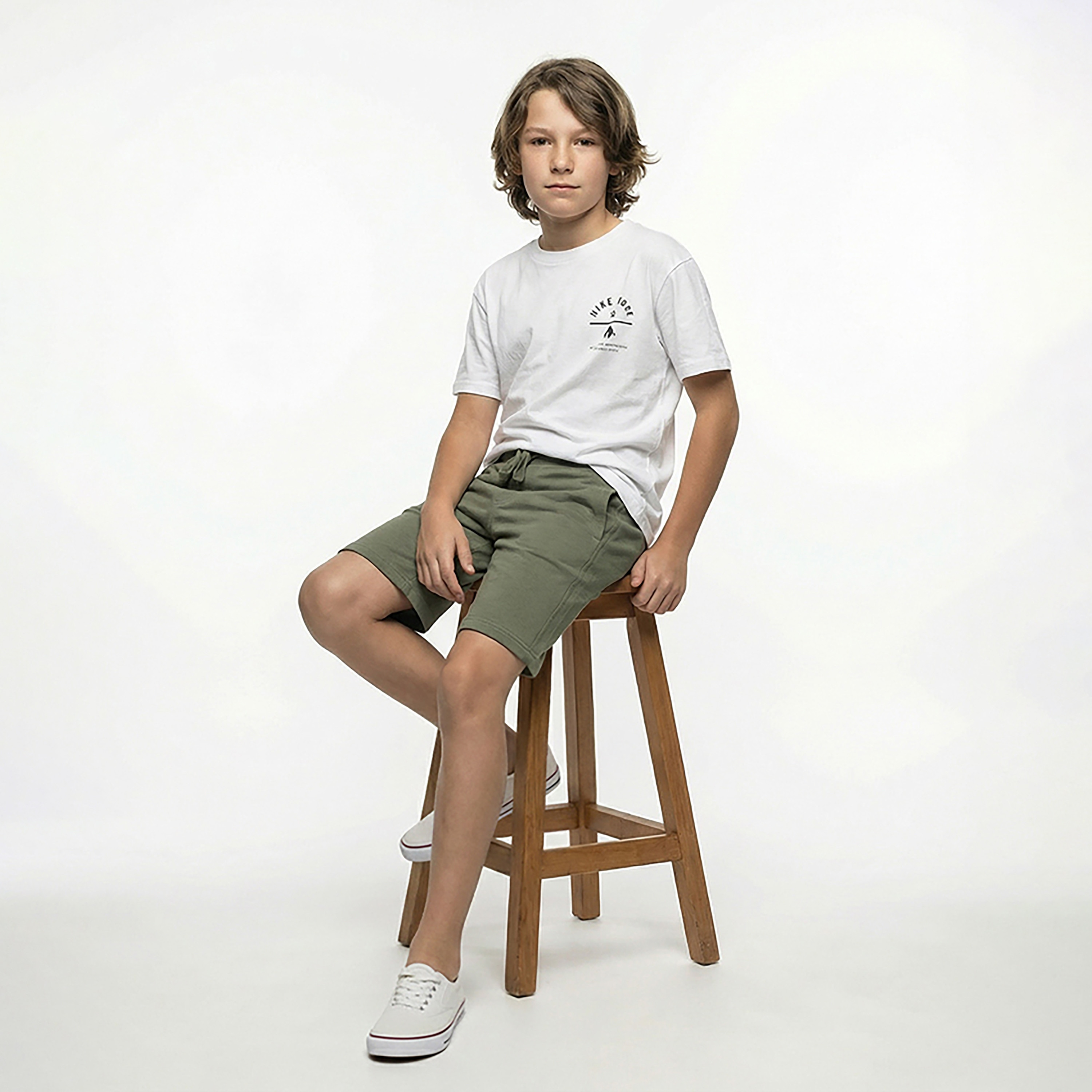 شورت قطن رجالي سادة بخصر مطاطي وبرباط من بيفرلي هيلز بولو كلوب-boys-clothing-bottoms-shorts-image-2