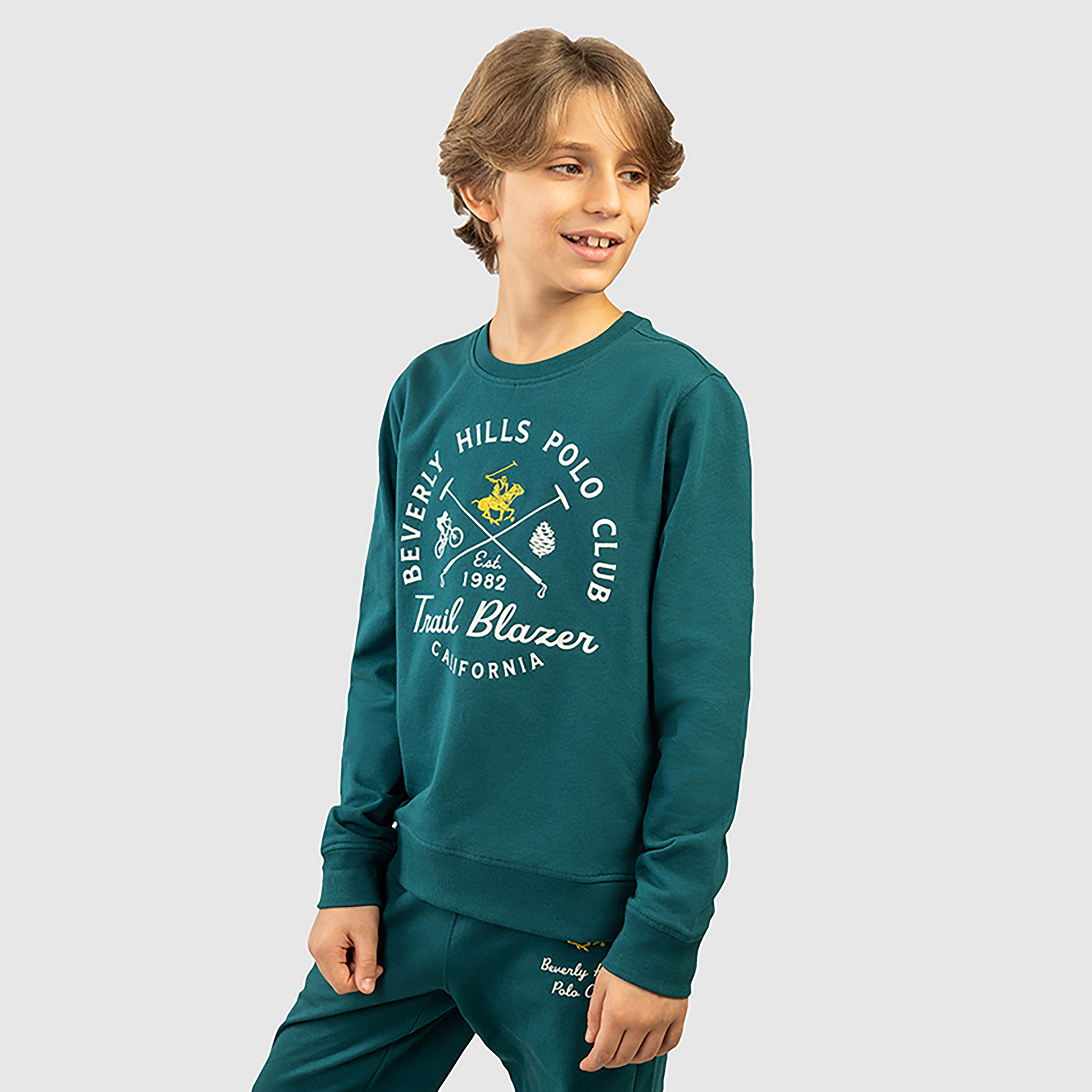 Beverly Hills Polo Club Cotton Long Sleeves Embroidered Sweatshirt-boys-clothing-sweatshirts-image-4
