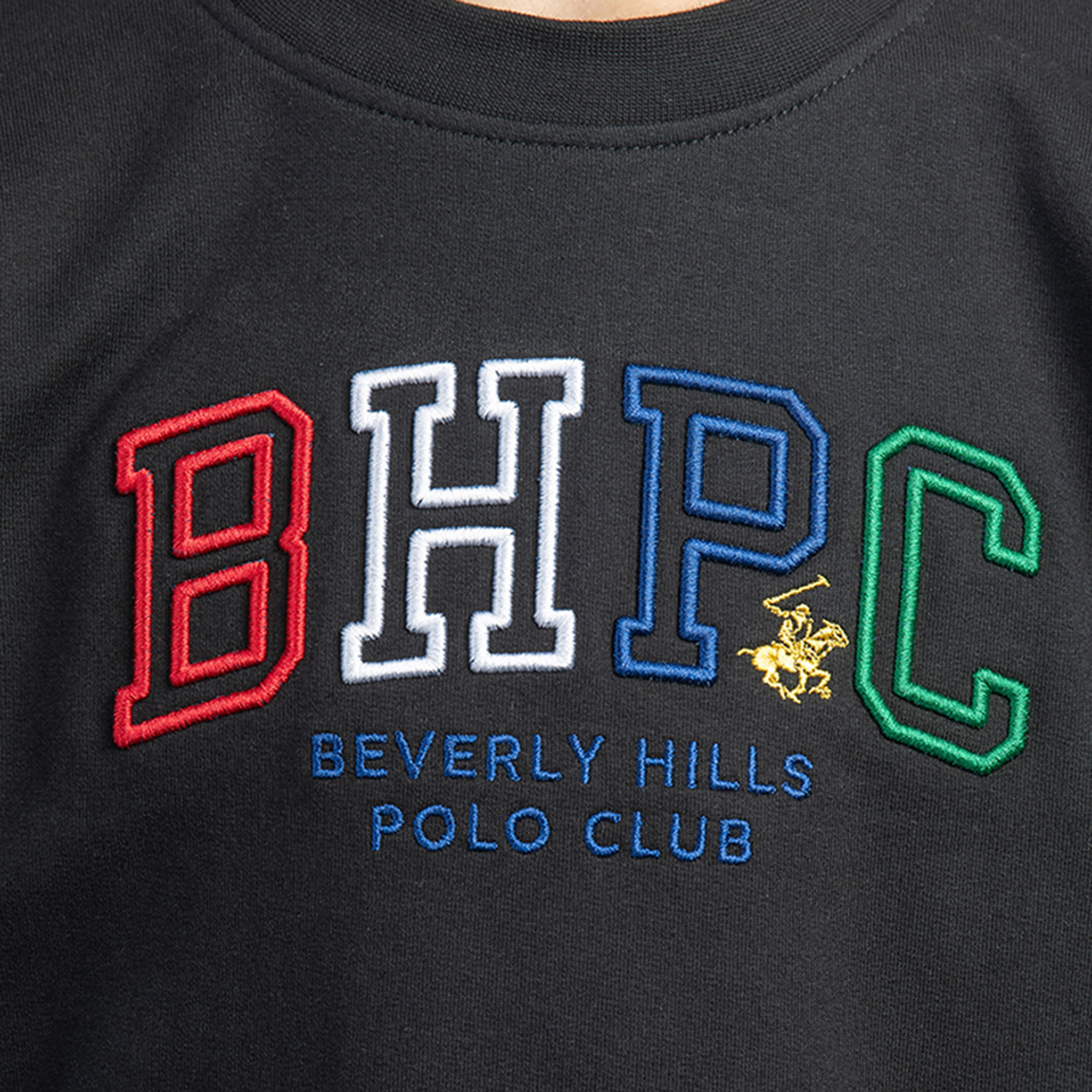 Beverly Hills Polo Club Long Sleeves Cotton Printed Round Neck Sweatshirt-boys-clothing-sweatshirts-image-2